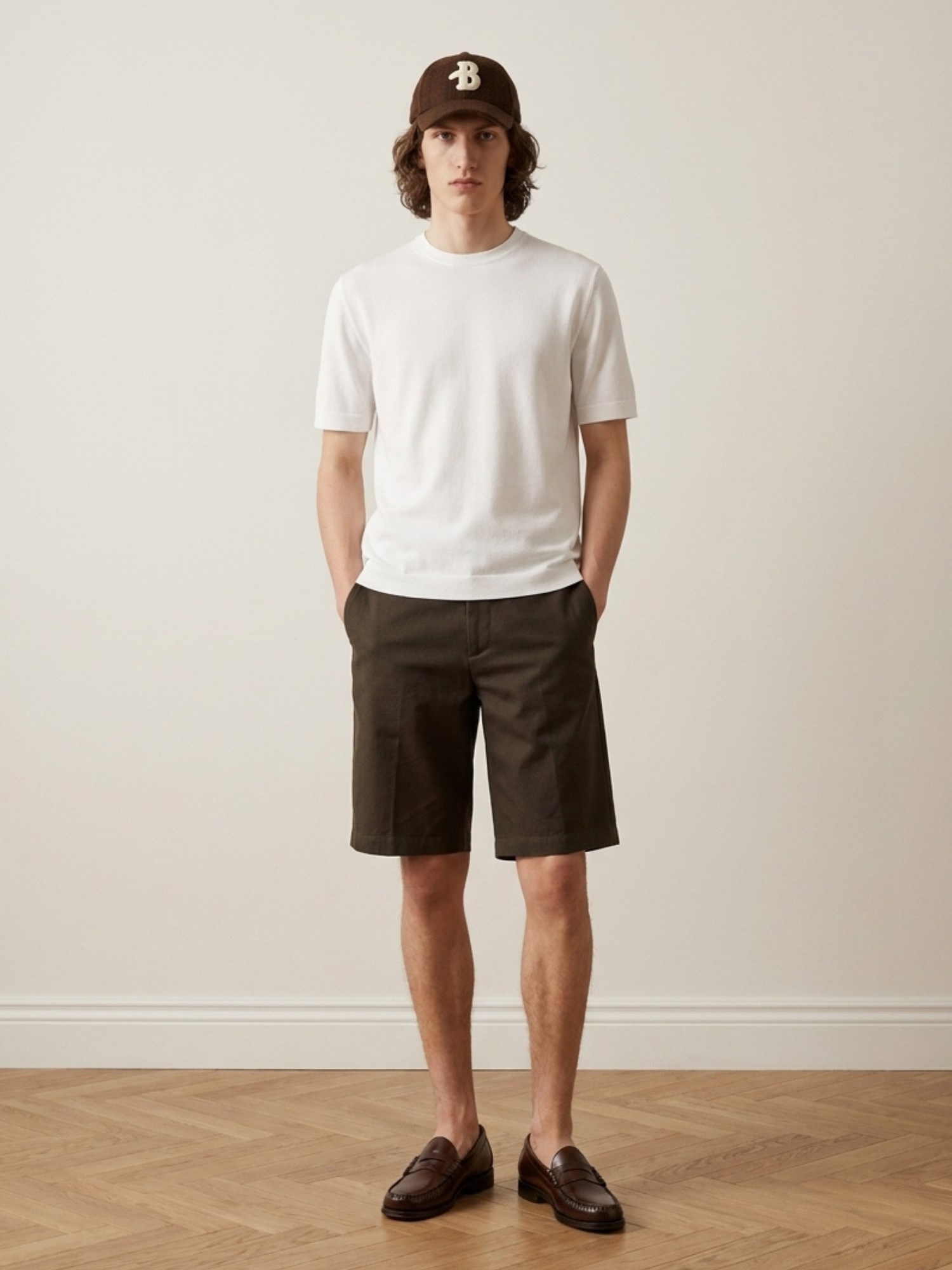 Ballantyne ULTRALIGHT KNITTED T-SHIRT IN COTTON - COD. B2W025 18C23 10156