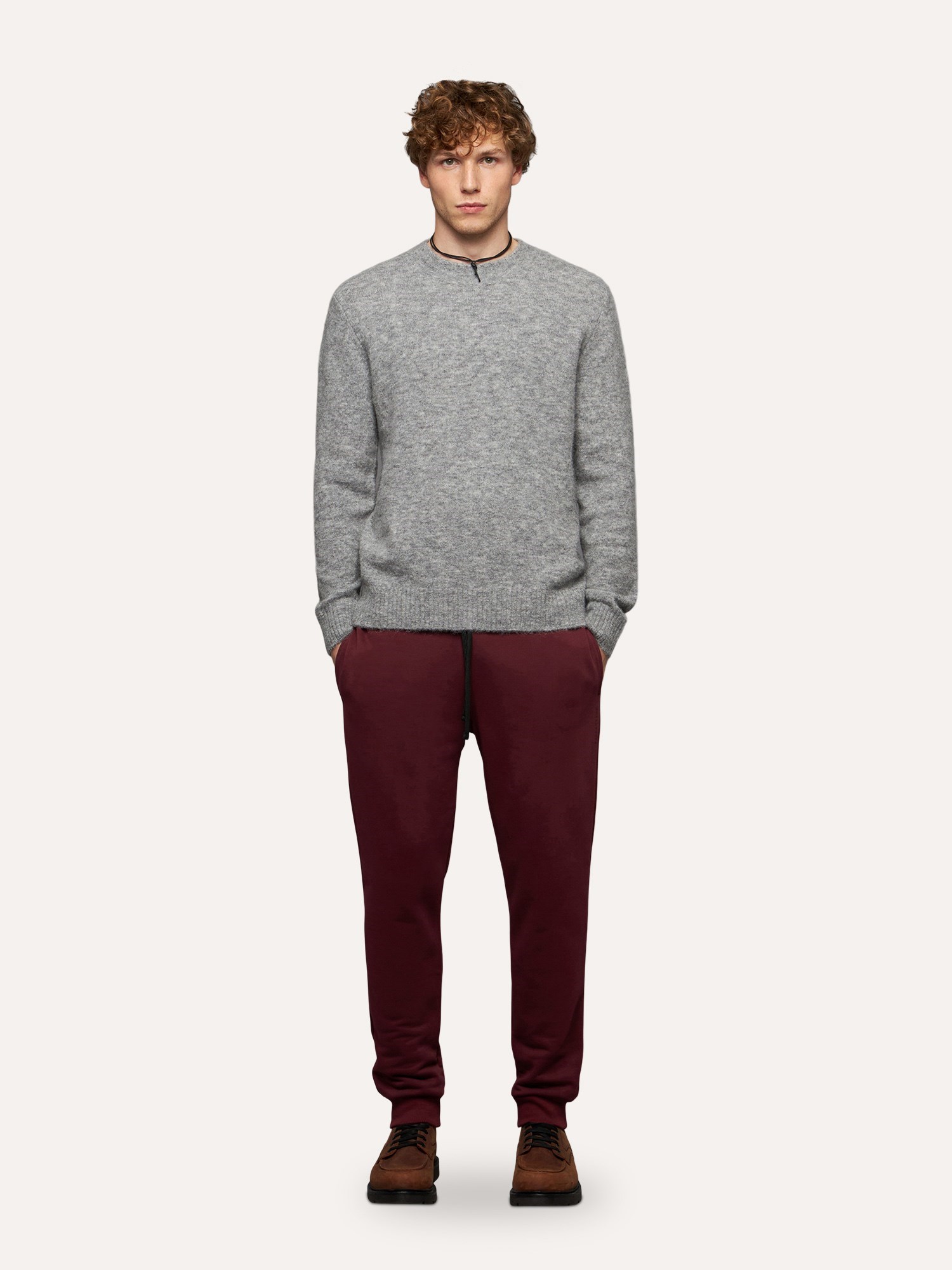 Ballantyne MELANGE PULLOVER IN ALPACA BLEND - COD. B2P000 7W091 15123