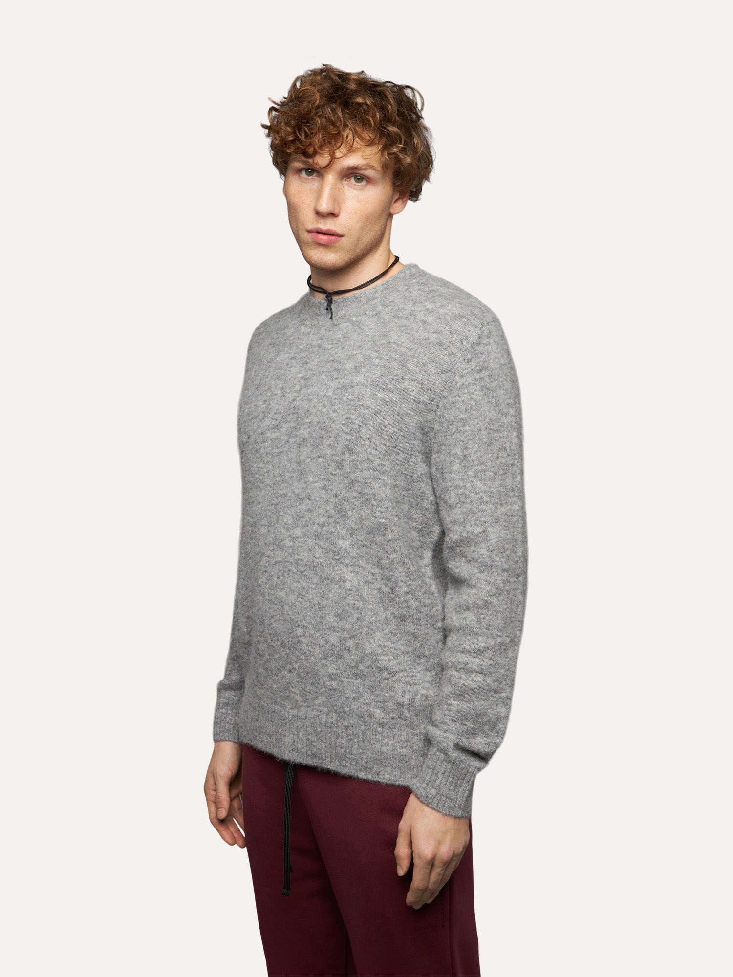 Ballantyne MELANGE PULLOVER IN ALPACA BLEND - COD. B2P000 7W091 15123