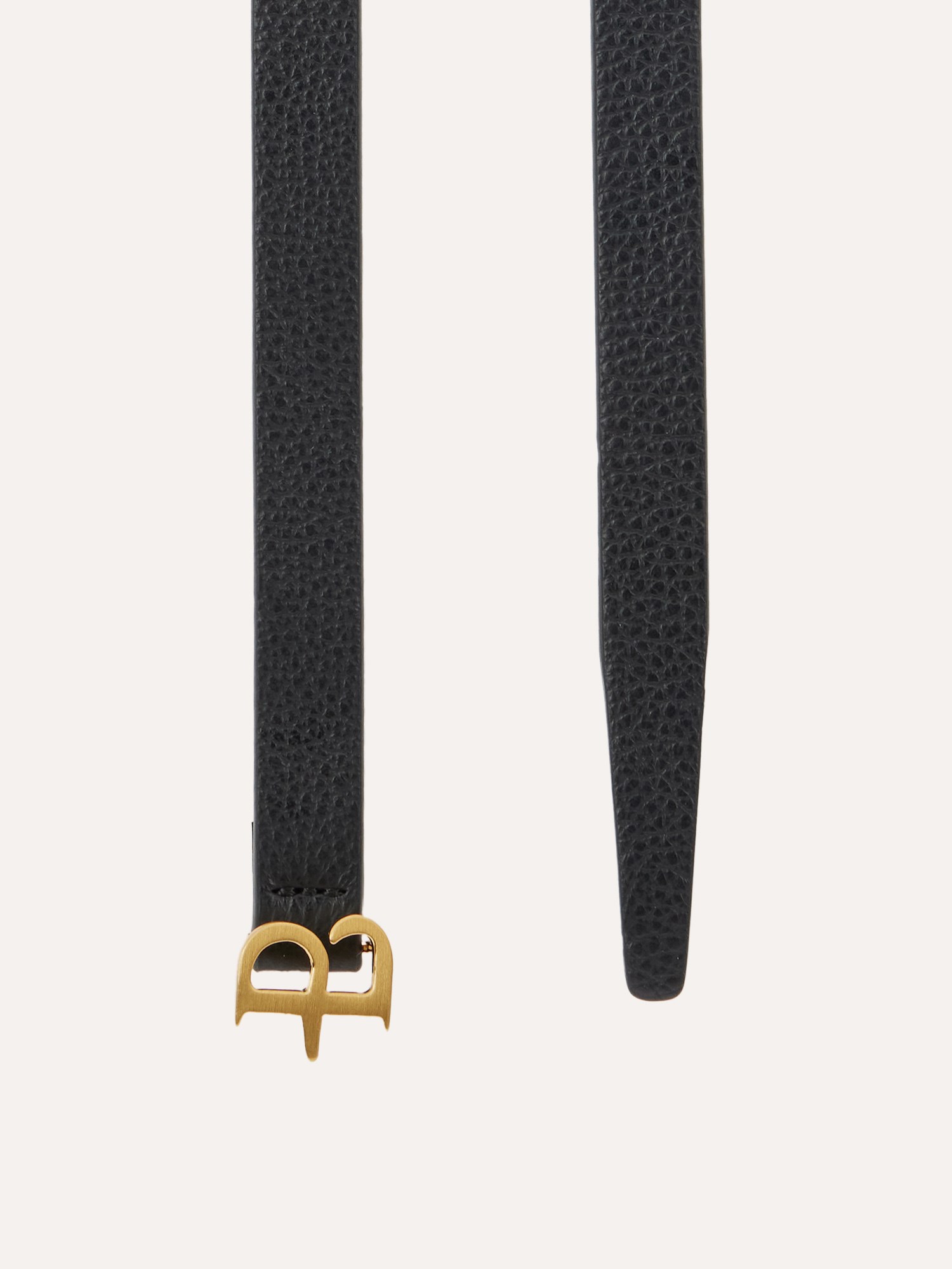 Ballantyne LEATHER BELT WITH LOGOED BUCKLE 1.5CM - COD. BLA027 ULE13 15517