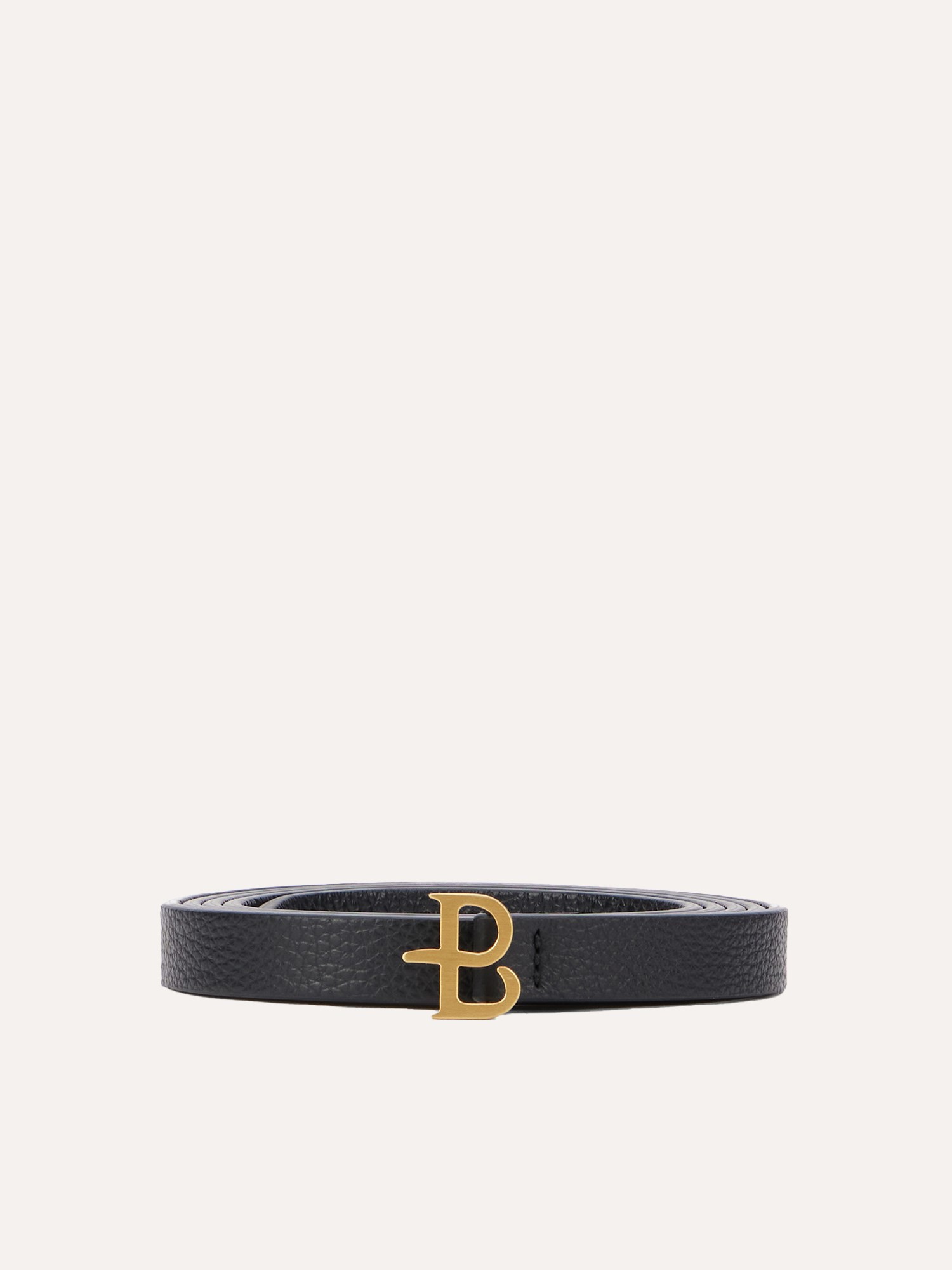 Ballantyne LEATHER BELT WITH LOGOED BUCKLE 1.5CM - COD. BLA027 ULE13 15517