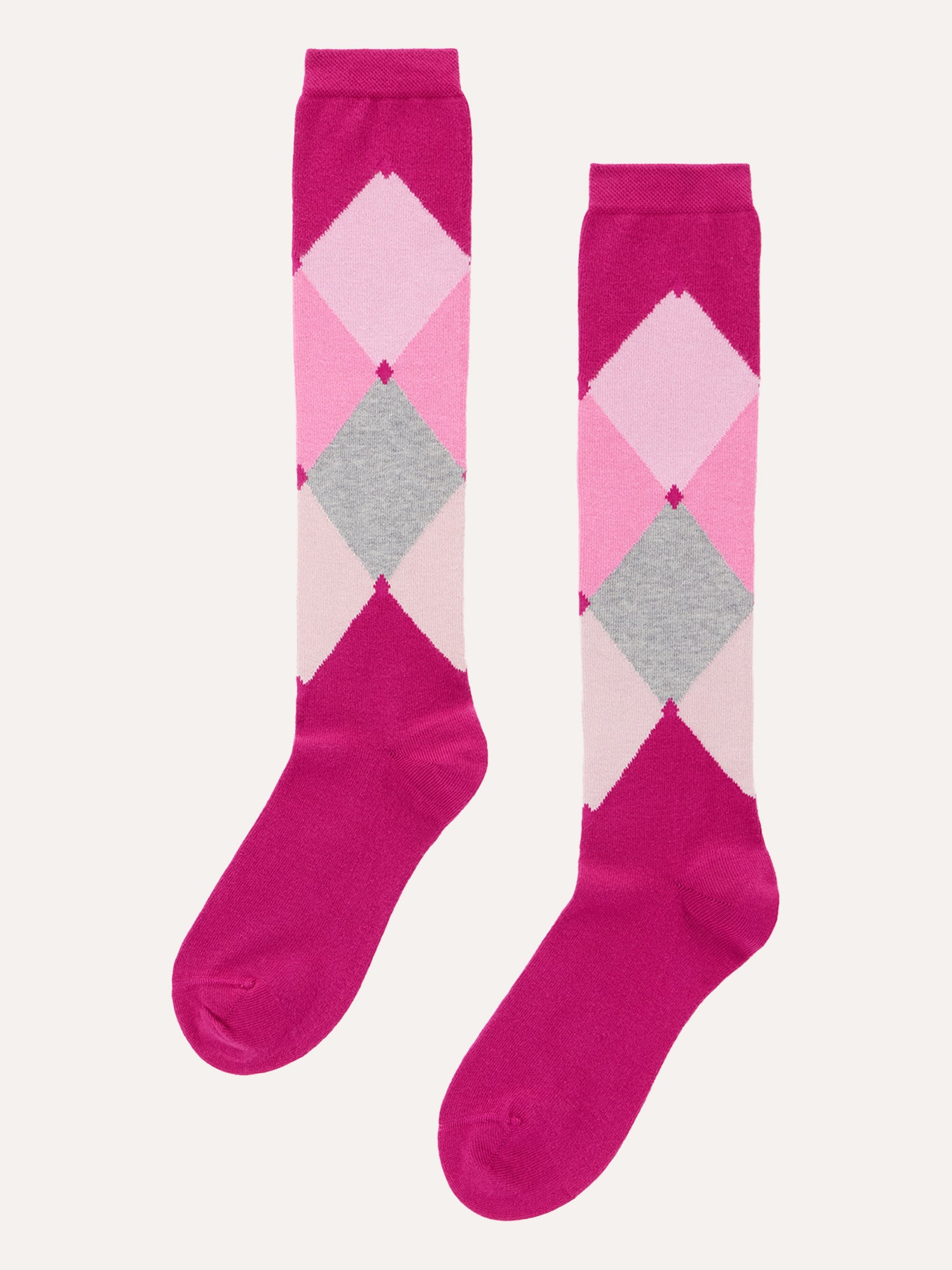 Ballantyne MID-CALF COTTON DIAMOND SOCKS - COD. BLX020 14CT1 92208