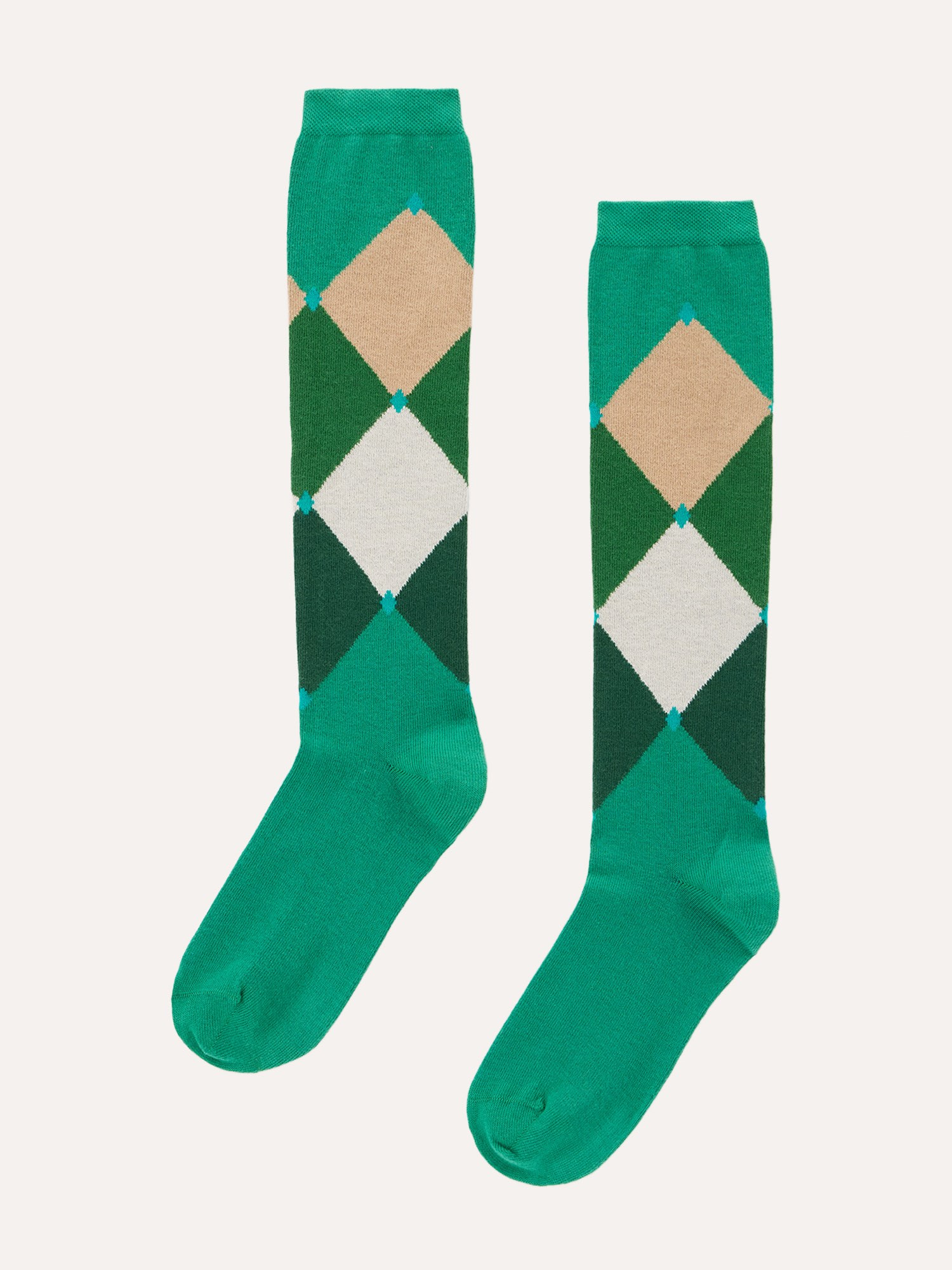 Ballantyne MID-CALF COTTON DIAMOND SOCKS - COD. BLX020 14CT1 92514