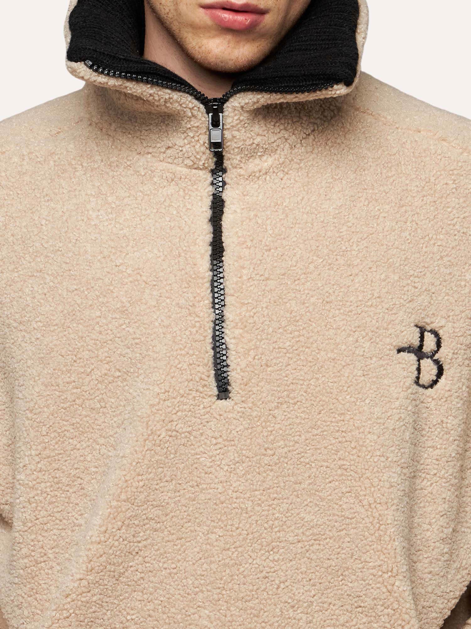 Ballantyne FELPA TEDDY CON ZIP - COD. BMW189 UPL46 14267