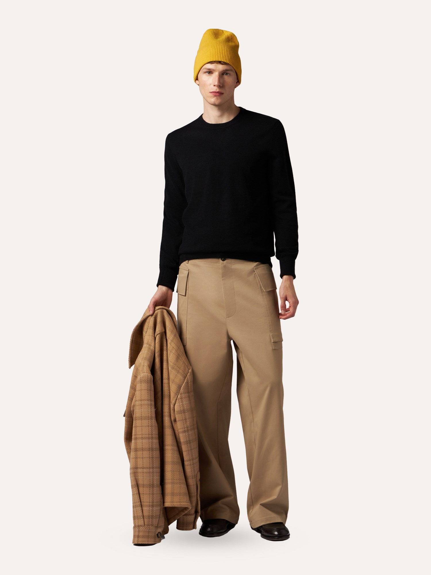 Ballantyne MEN’S CREWNECK SWEATER IN PURE CASHMERE - COD. B2P000 12K00 15517