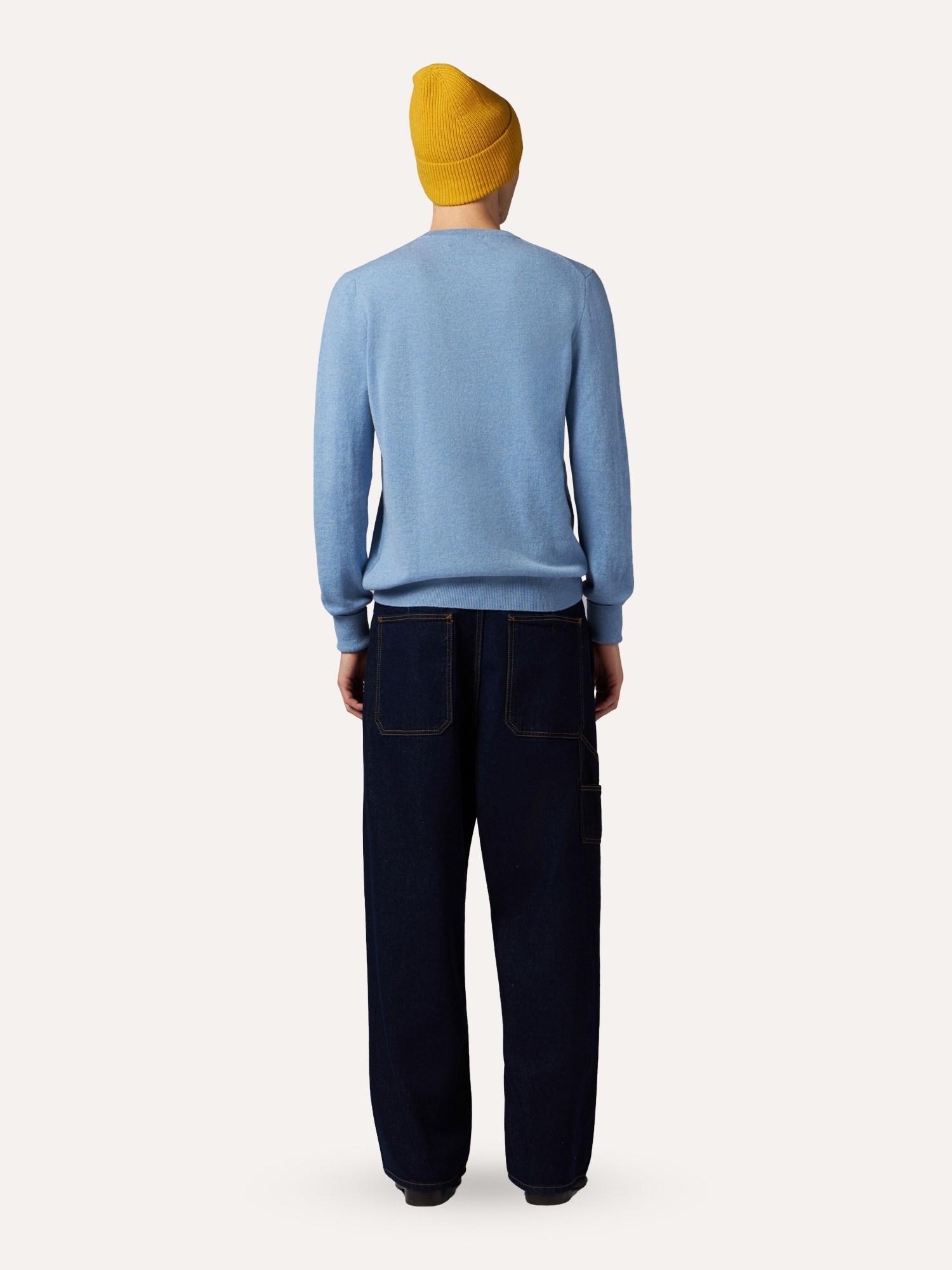 Ballantyne MEN’S CREWNECK SWEATER IN PURE CASHMERE - COD. B2P000 12K00 13058