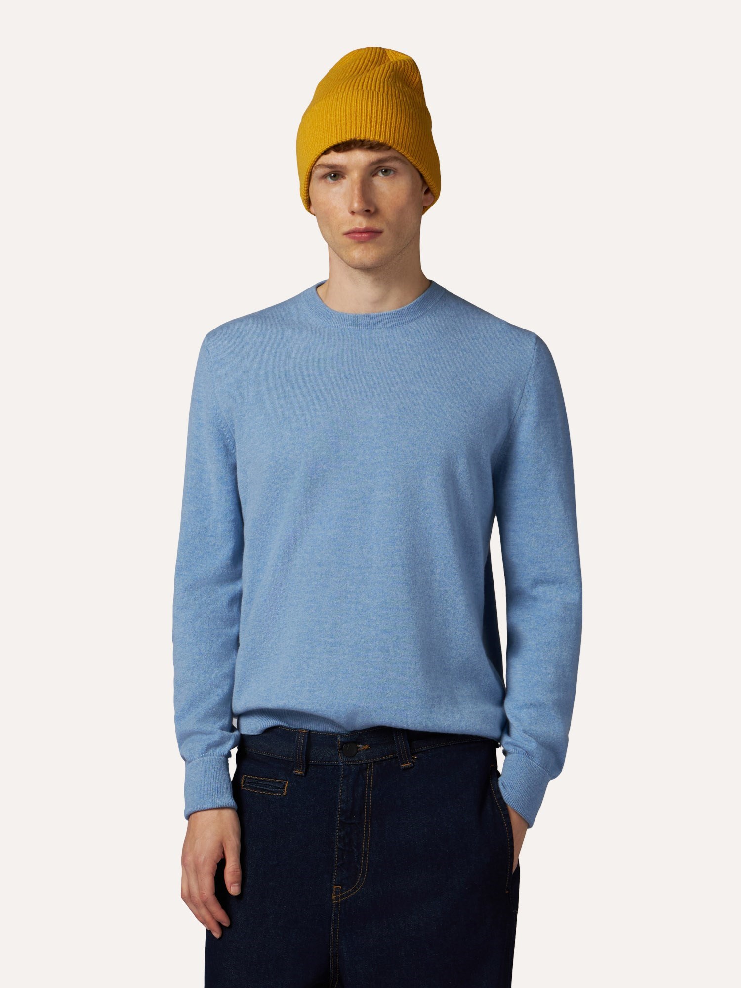 Ballantyne MEN’S CREWNECK SWEATER IN PURE CASHMERE - COD. B2P000 12K00 13058
