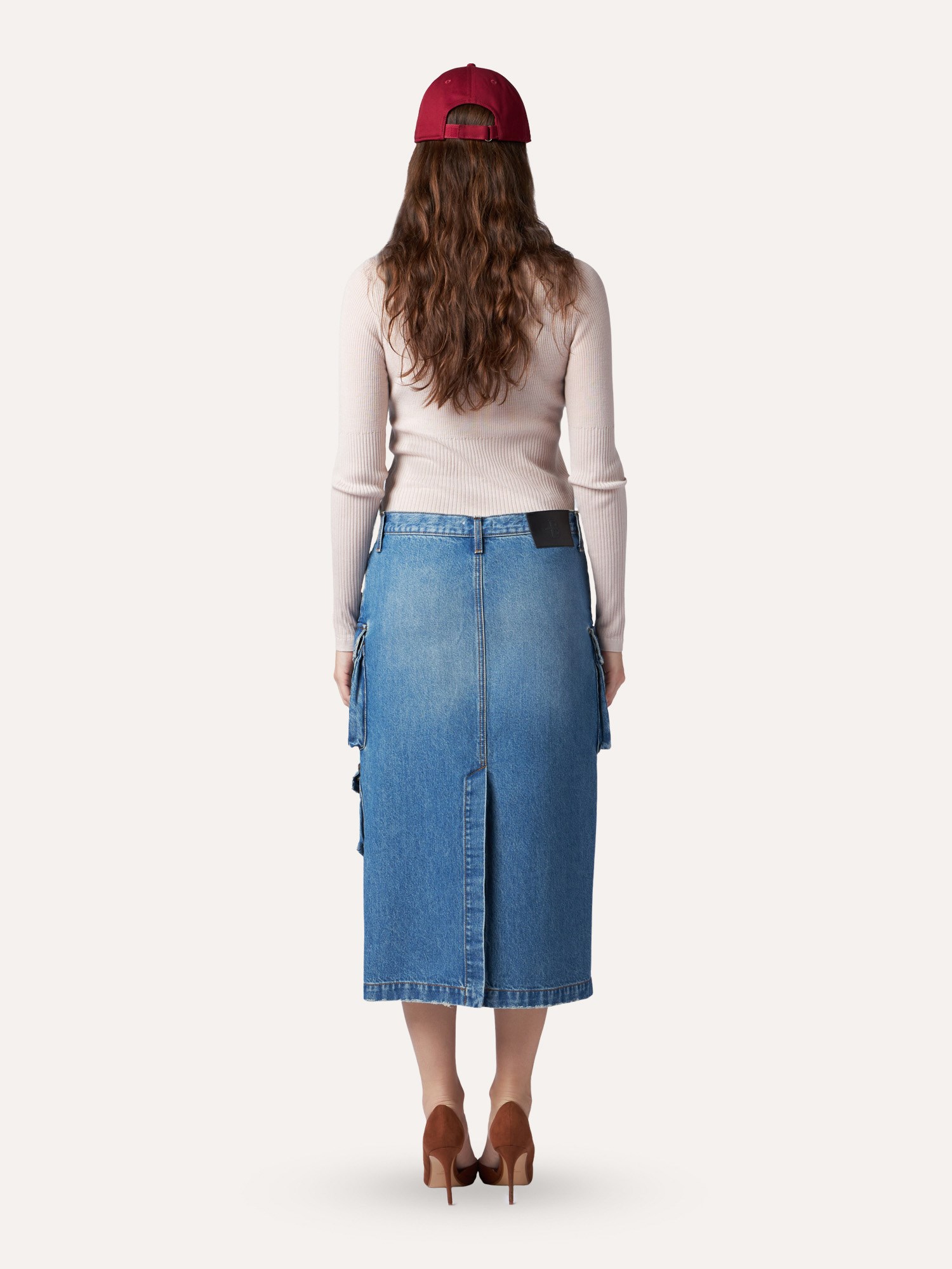 Ballantyne DENIM CARGO SKIRT - COD. BLGS42 UCTDF 13785