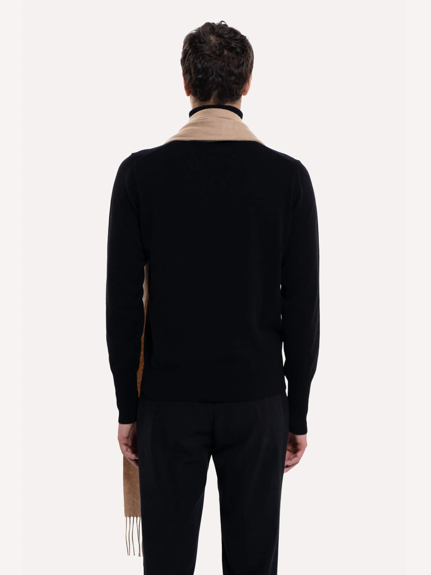 Pull Femme Ballantyne 100% Cachemire - Taille 42/44, Couleur Lime, Sans Manches, Col Cheminée