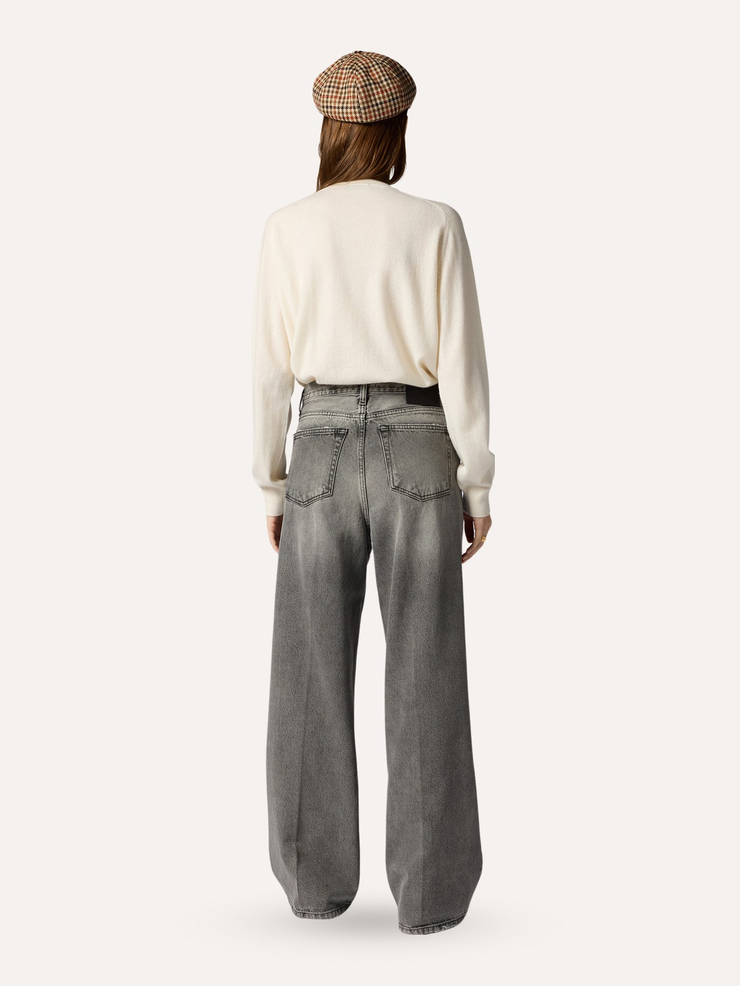 Ballantyne WOMEN'S BOYFRIEND JEANS IN PURE COTTON - COD. BLT198 UCT33 15103