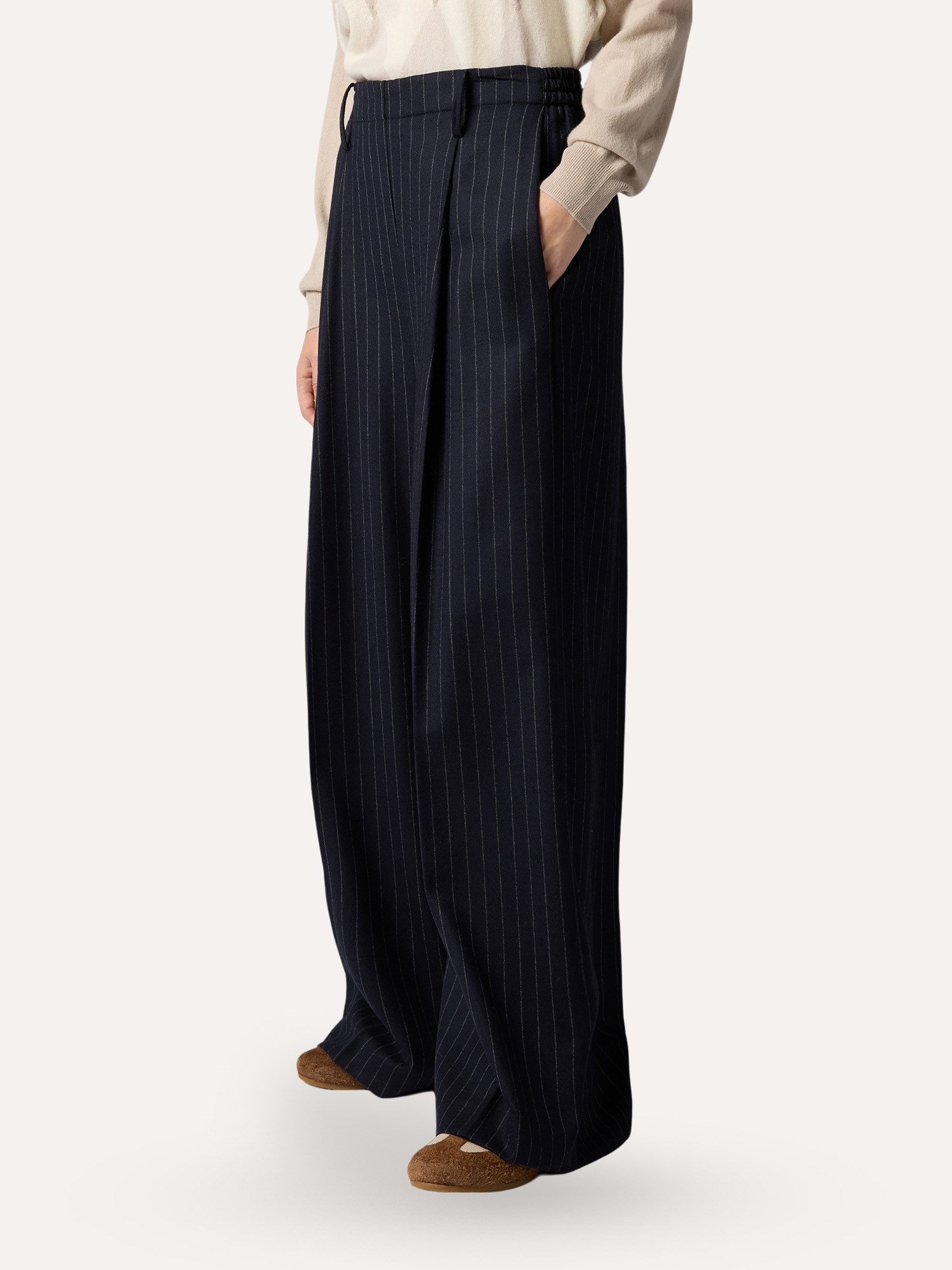 Ballantyne NADELSTREIFENHOSE AUS WOLLE - COD. BLT145 GWR02 73685