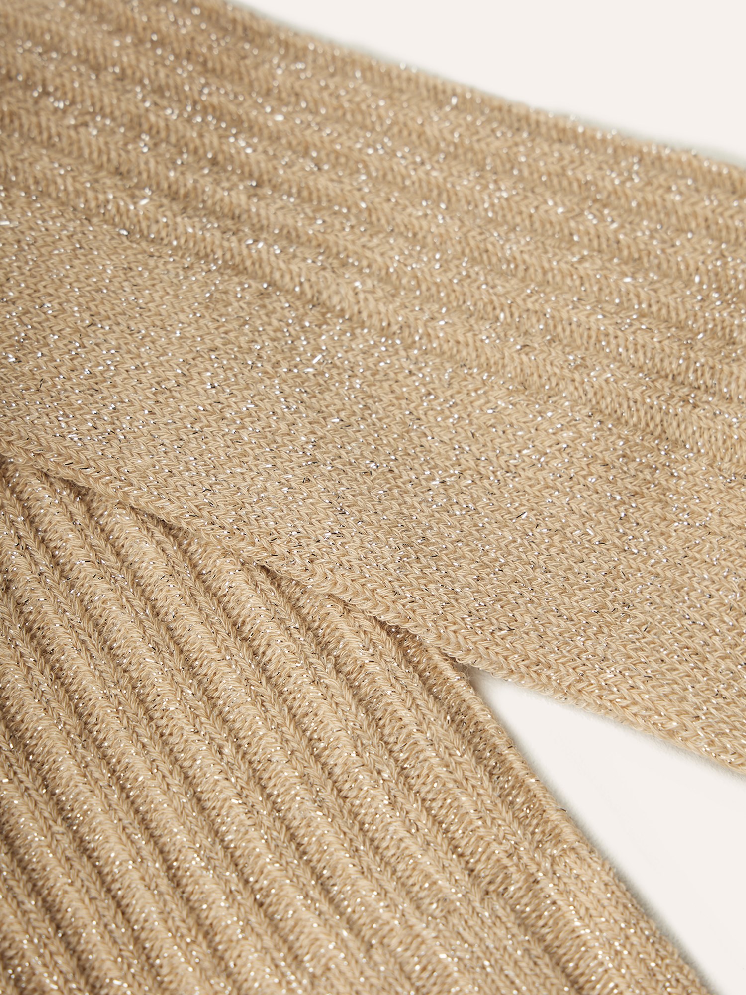 Ballantyne MULTICOLOUR RIBBED COTTON AND LAMÉ SOCKS - COD. BLX030 12C88 14057