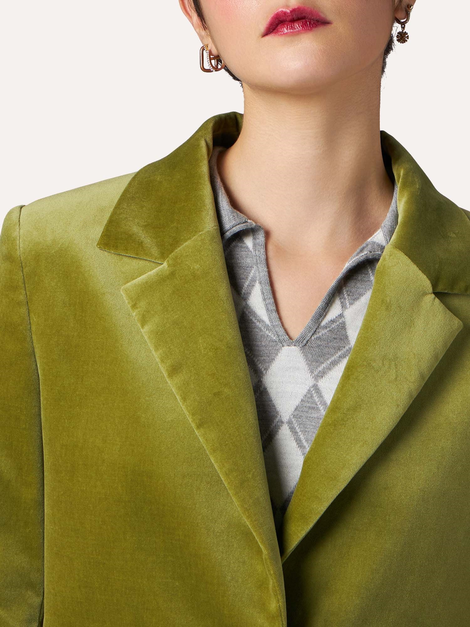 Ballantyne EINREIHIGER VELVET BLAZER - COD. BLJ057 UCECT 12632