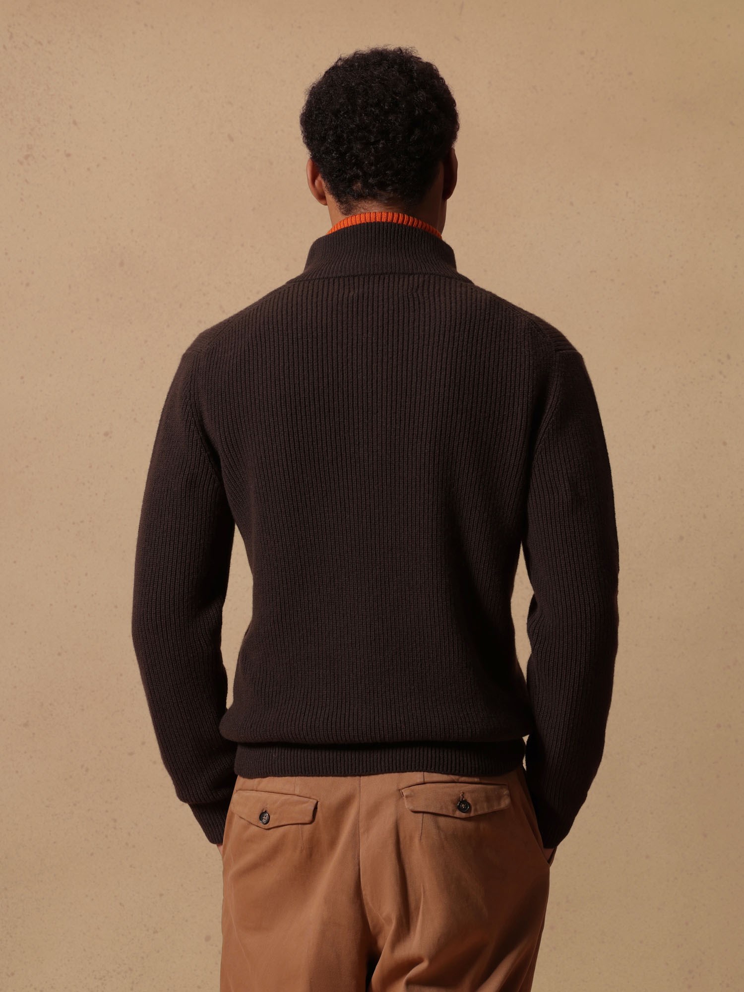 Ballantyne UOMO MAGLIA CON ZIP IN 100% LANA - COD. B2P200 7W067 14677