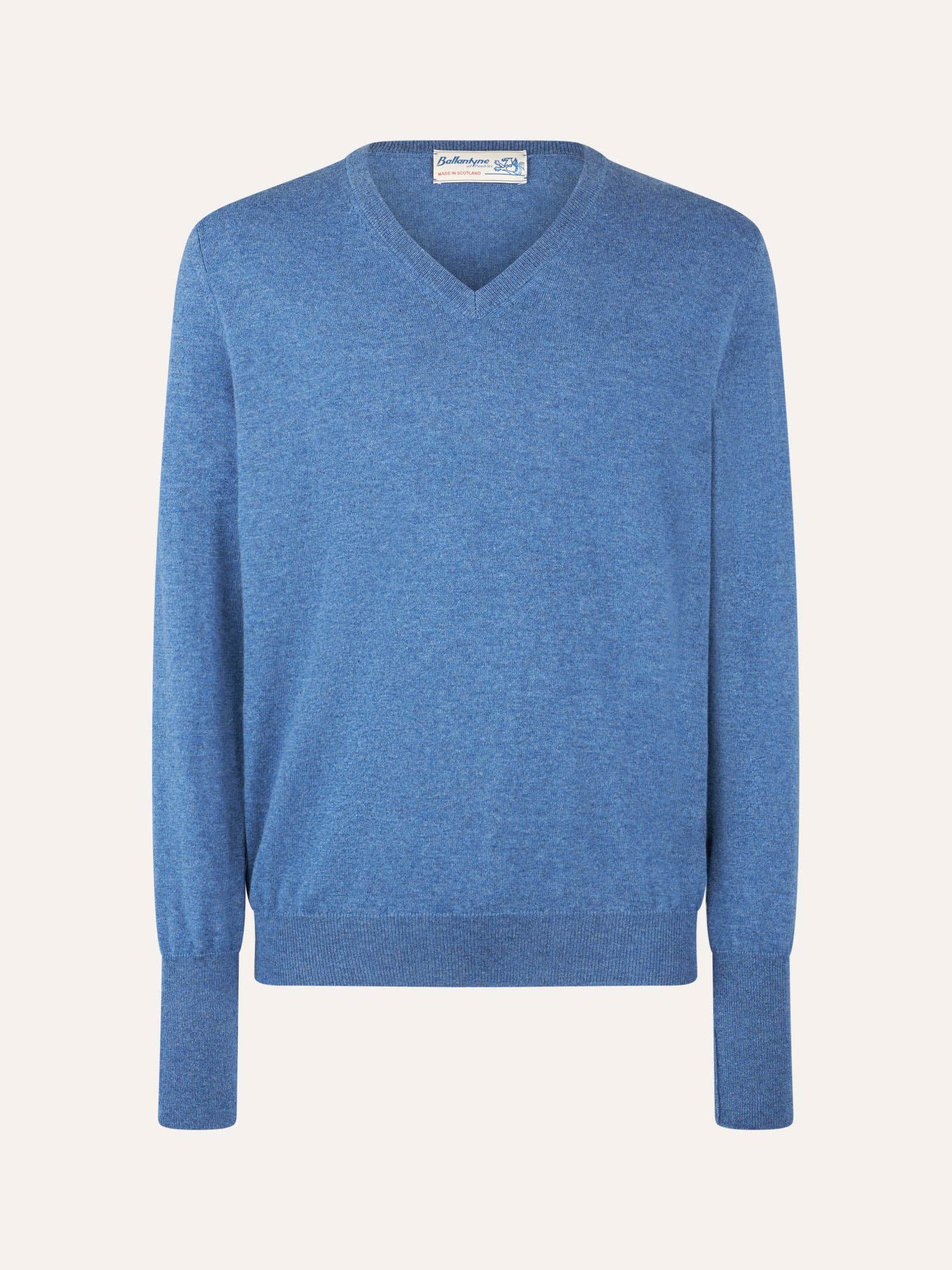 ballantyne PURE CASHMERE V-NECK SWEATER available on ballantyne.it