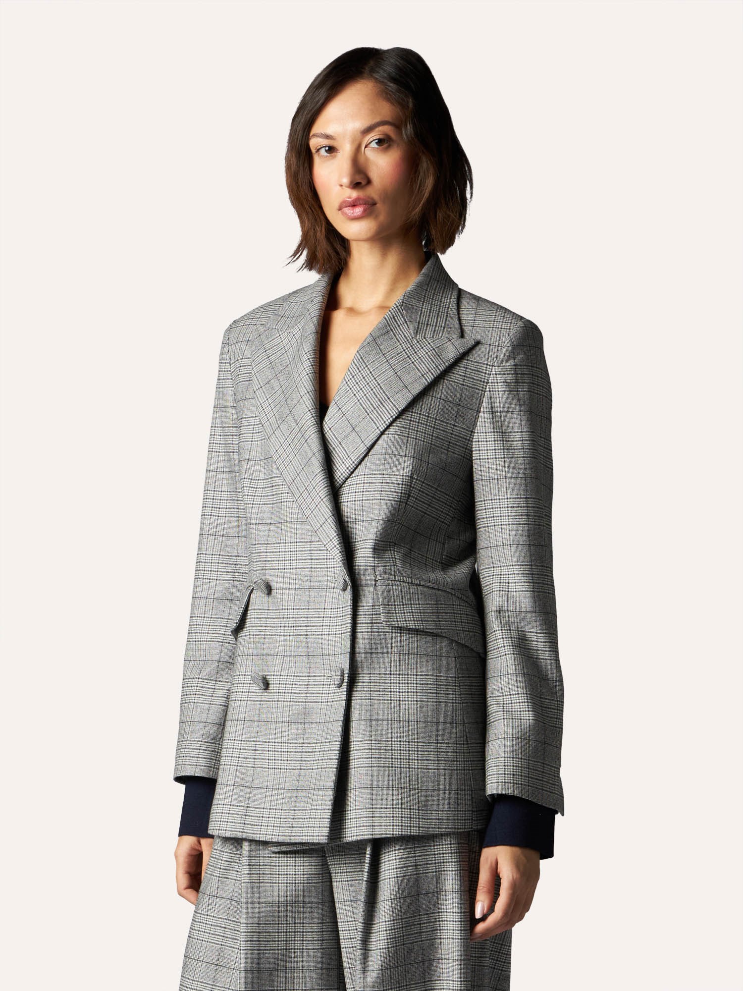 Ballantyne ZWEIREIHIGE JACKE AUS SCHURWOLLE - COD. BLJ016 AWR02 75029