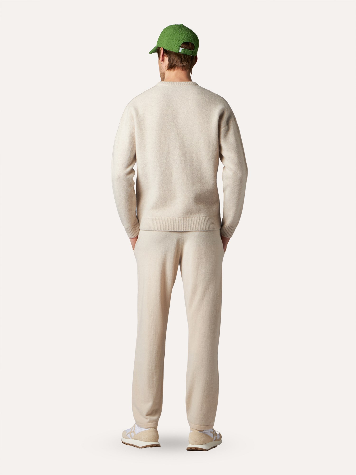 ballantyne EMBROIDERED BRUSHED WOOL CREWNECK JUMPER available on