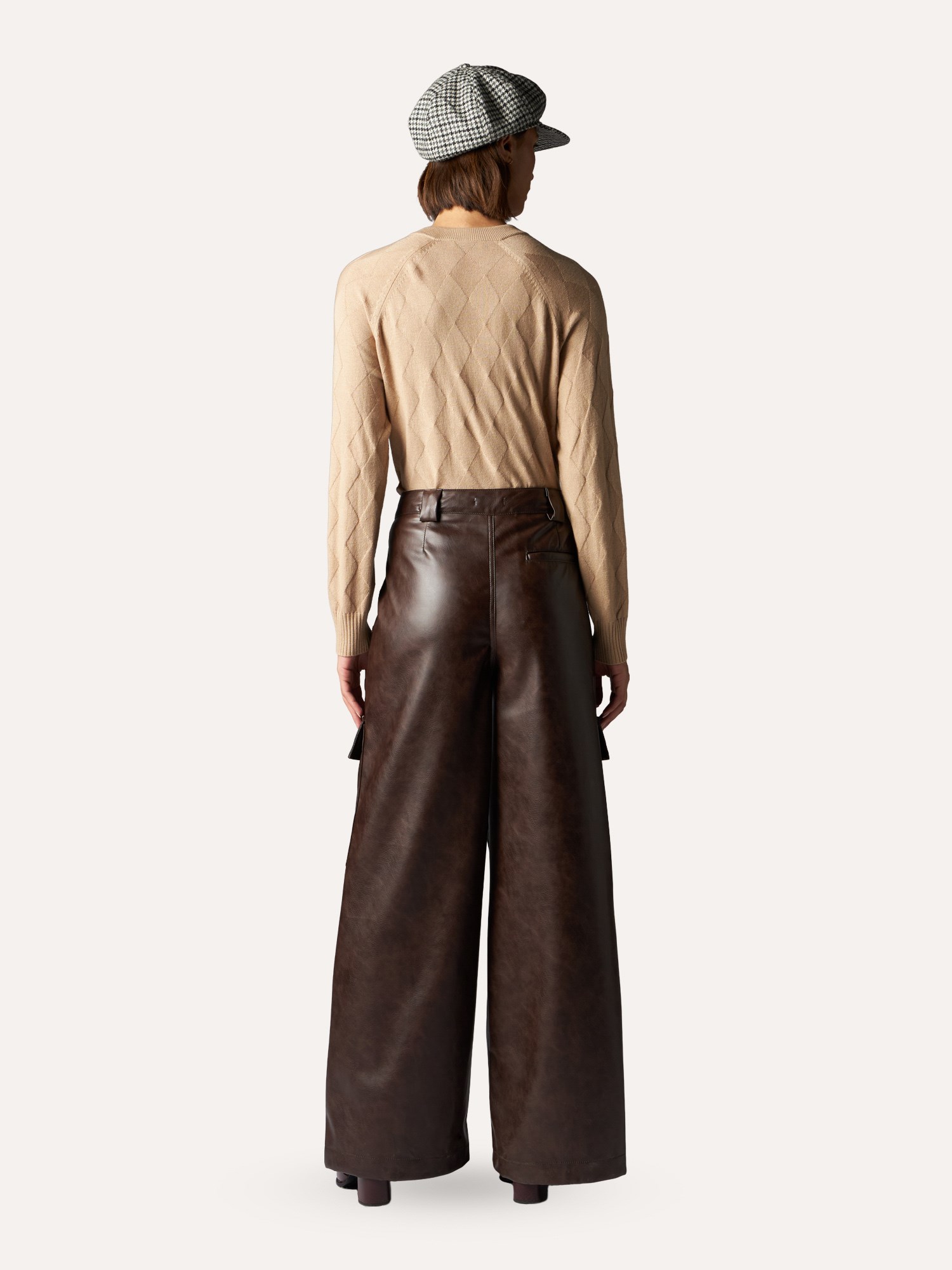 Ballantyne CARGOHOSE MIT LEDEREFFEKT - COD. BLT173 UPL48 14590