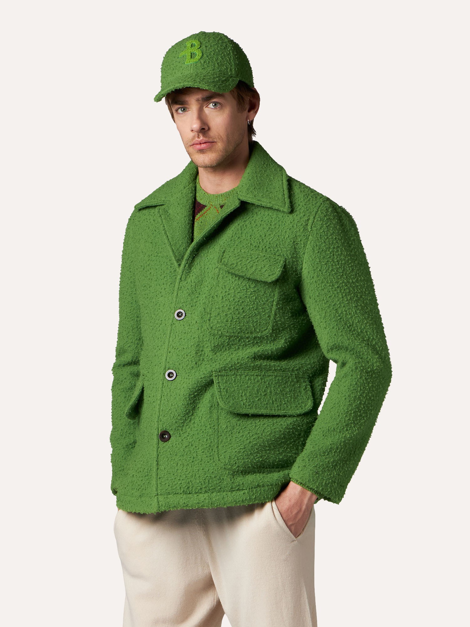 Ballantyne JACKE AUS 100% SCHURWOLLE CASENTINO - COD. BMJ035 ULA04 12607