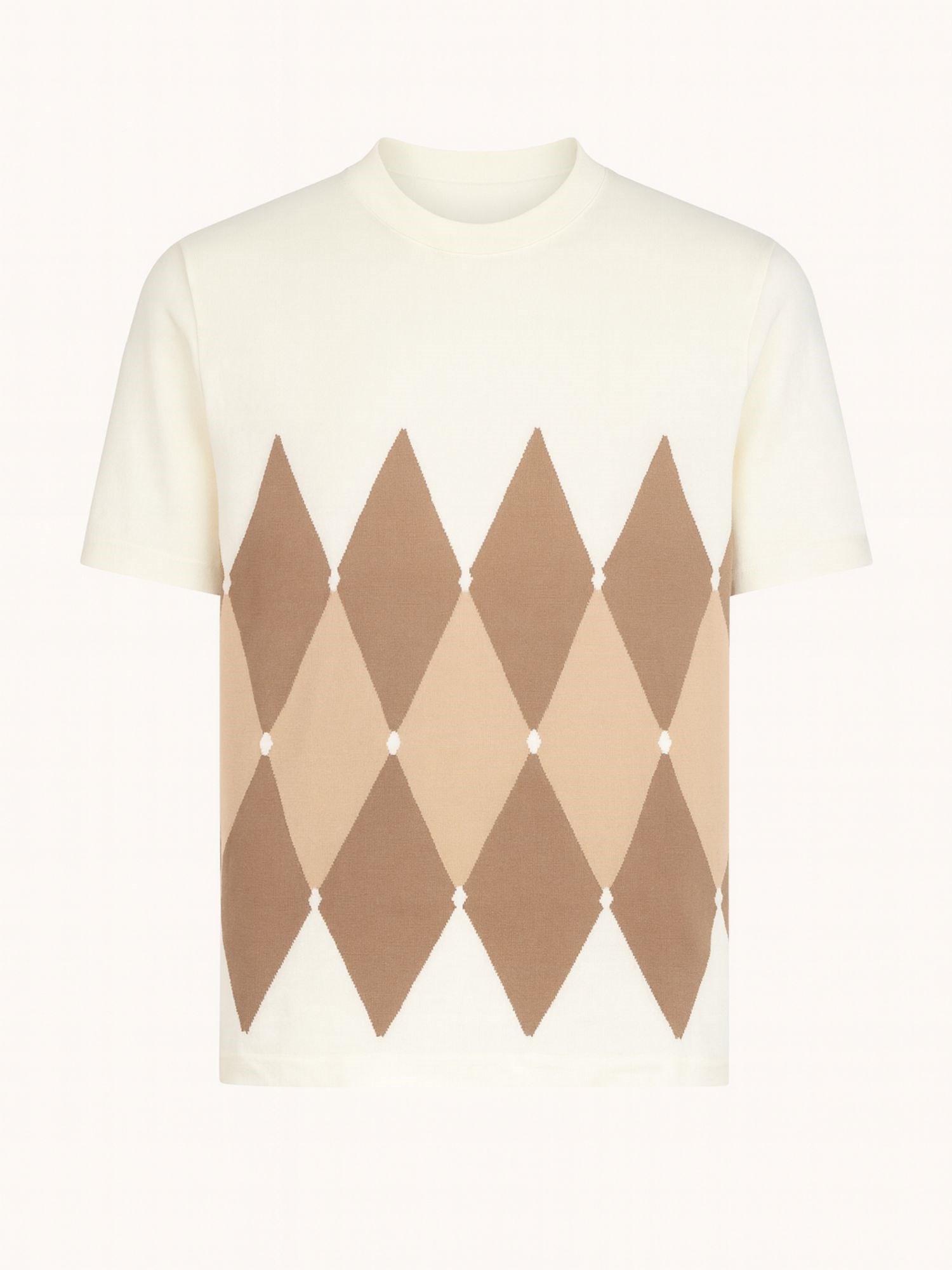 Ballantyne T-SHIRT WITH DIAMOND PATTERN - COD. B2W025 14L20 98231