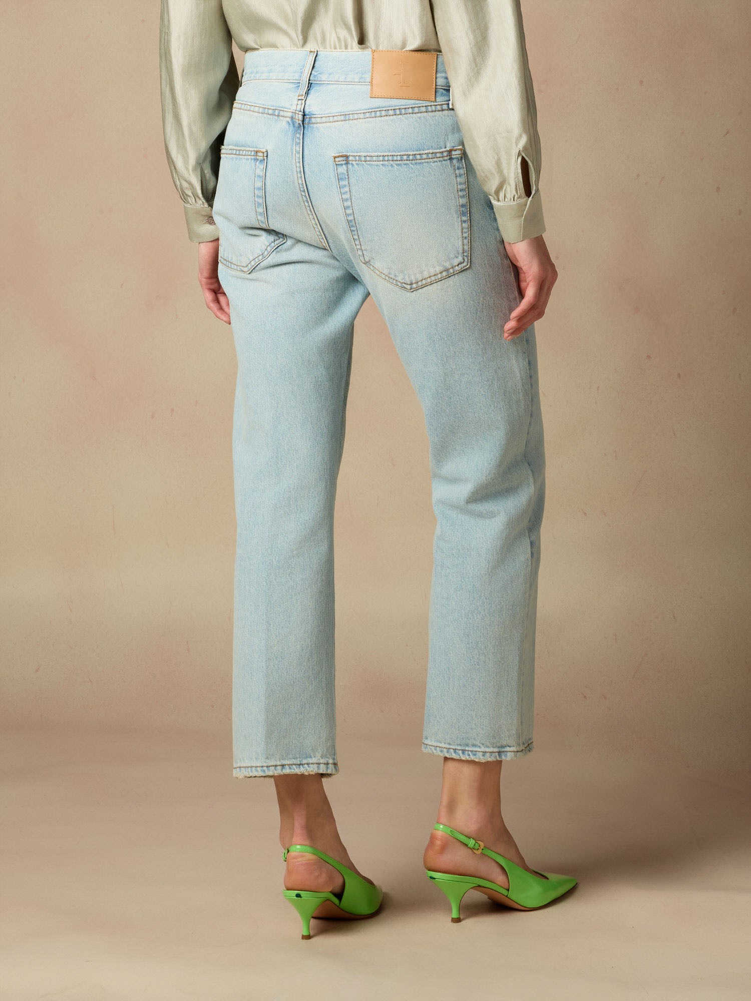 Ballantyne HIGH WAISTED COTTON JEANS - COD. BLT172 UCTDF 01720