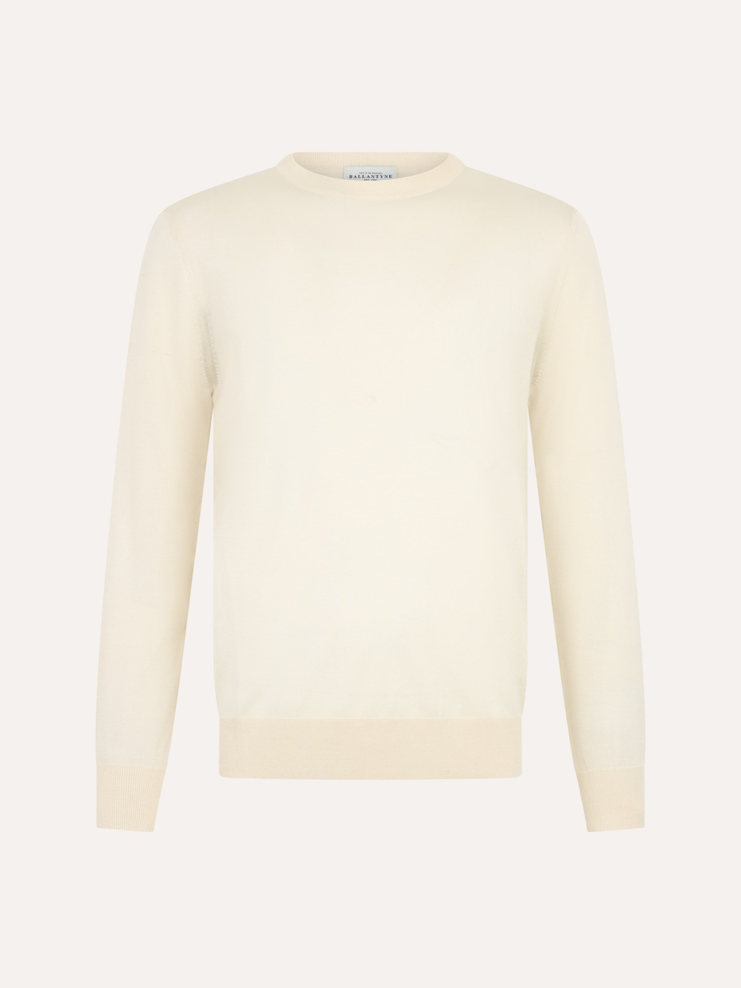 Ballantyne MEN'S ROUNDNECK JUMPER IN SILK CASHMERE BLEND - COD. B2P000 16S05 10144