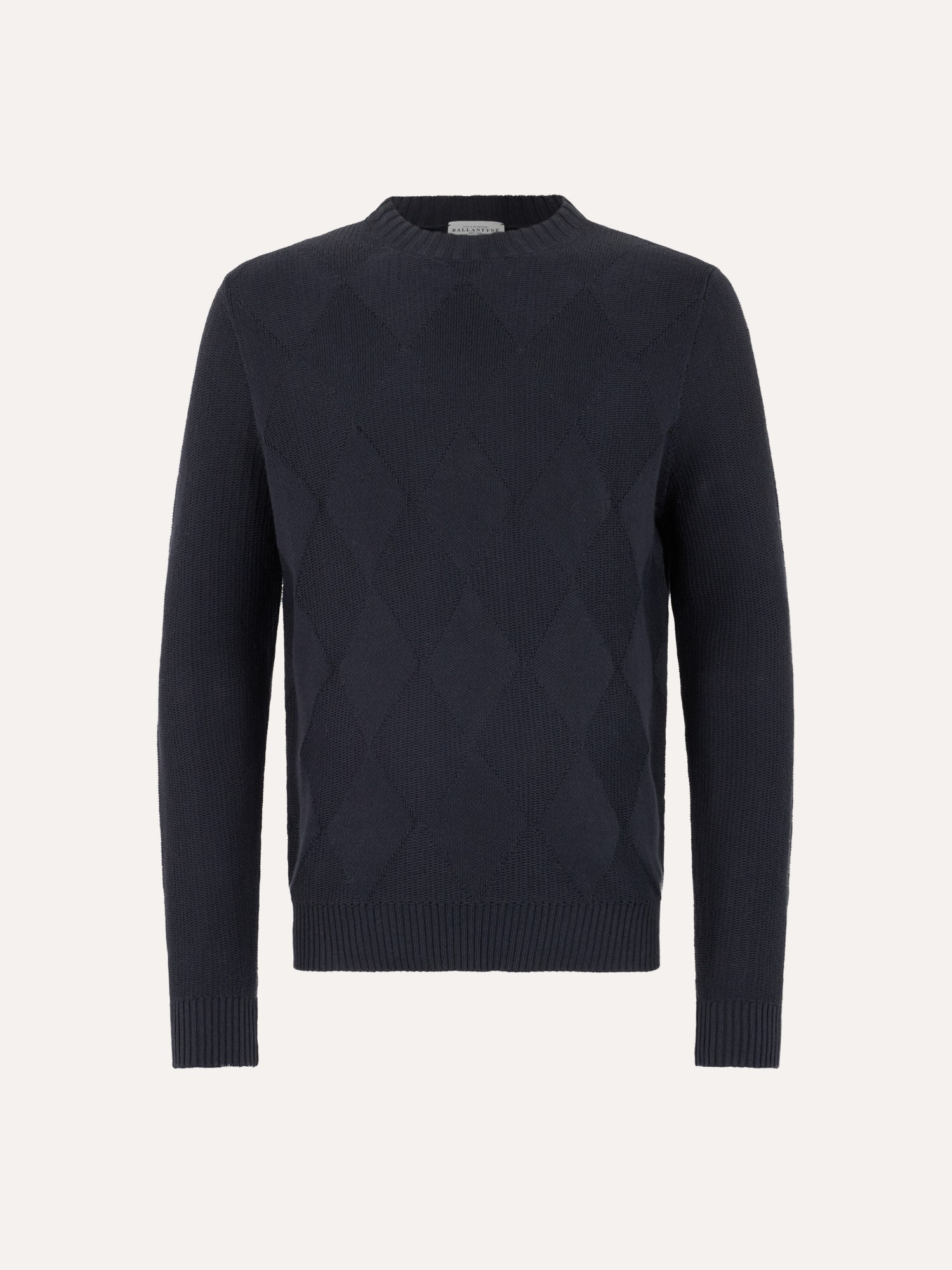 Ballantyne COTTON LINEN ROUNDNECK JUMPER - COD. B2P000 7C036 13777