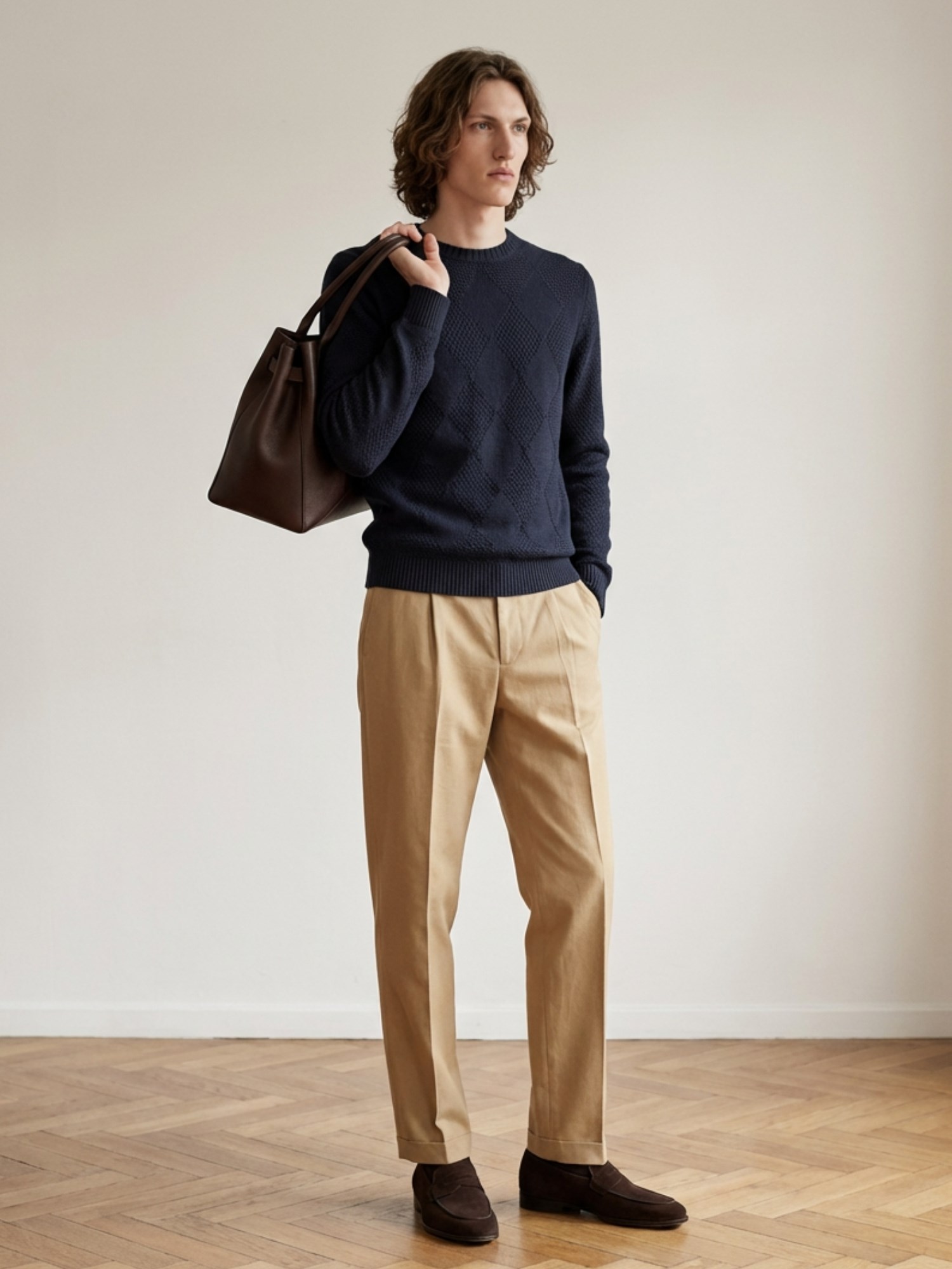 Ballantyne COTTON LINEN ROUNDNECK JUMPER - COD. B2P000 7C036 13777