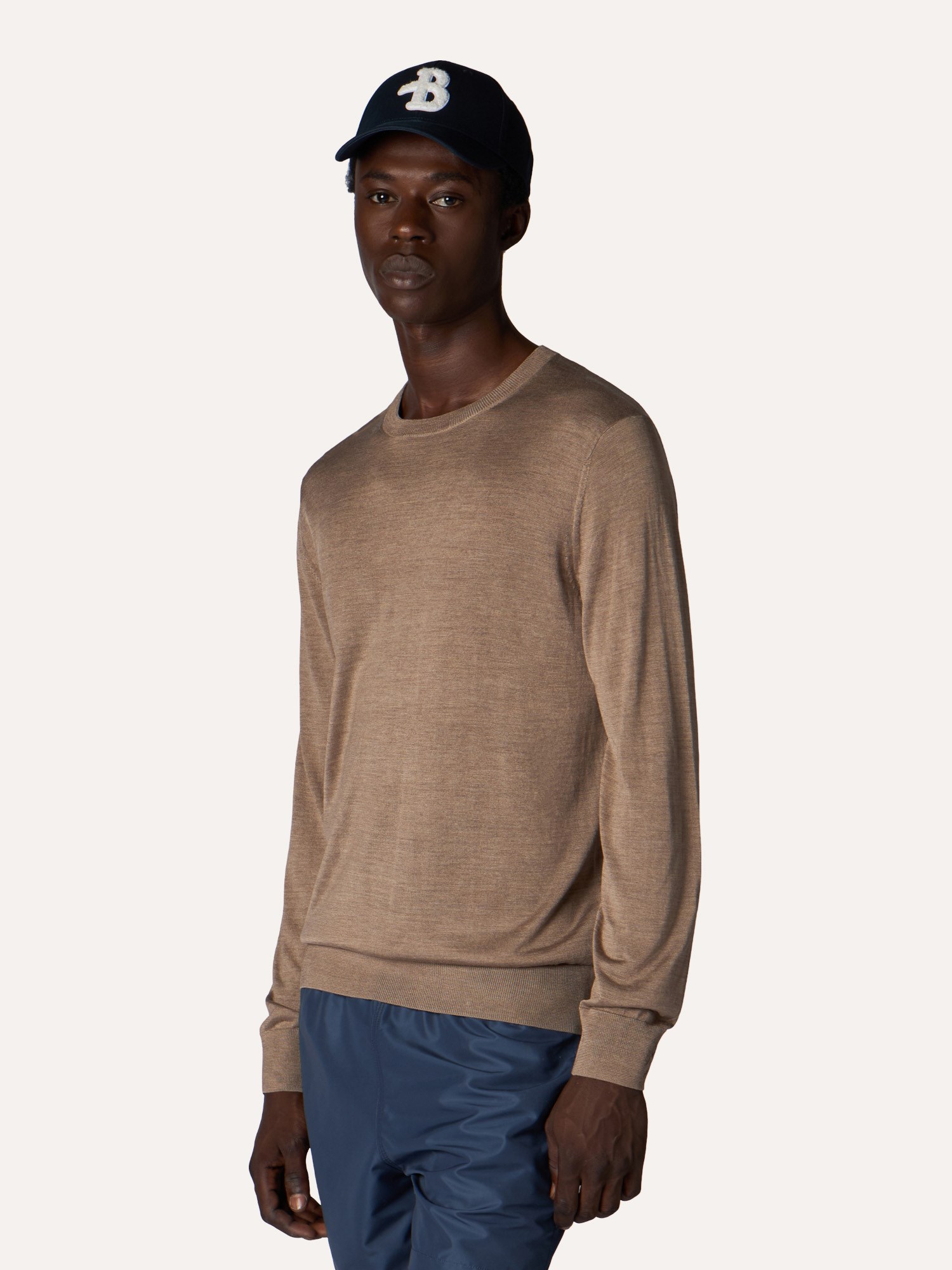 Ballantyne SILK AND CASHMERE ROUNDNECK JUMPER - COD. B2P000 16S05 14170