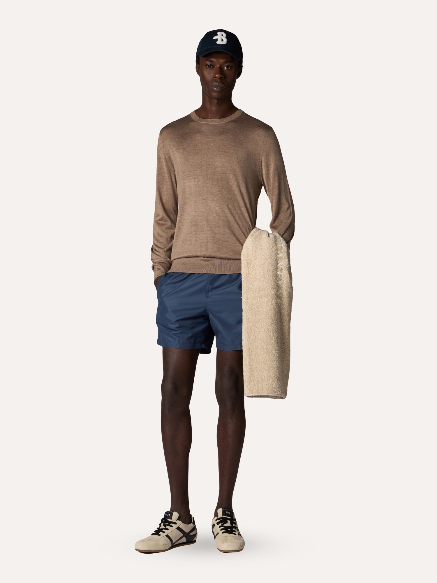 Ballantyne SILK AND CASHMERE ROUNDNECK JUMPER - COD. B2P000 16S05 14170