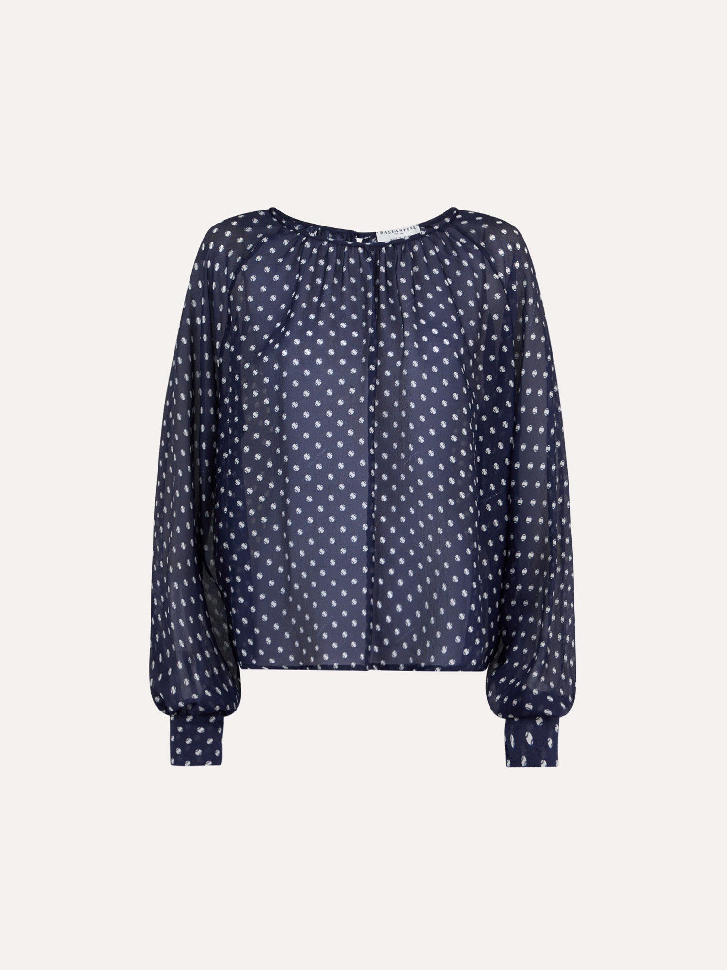 Ballantyne 100% SILK POLKA DOT SHIRT - COD. BLH166 SSI84 73519