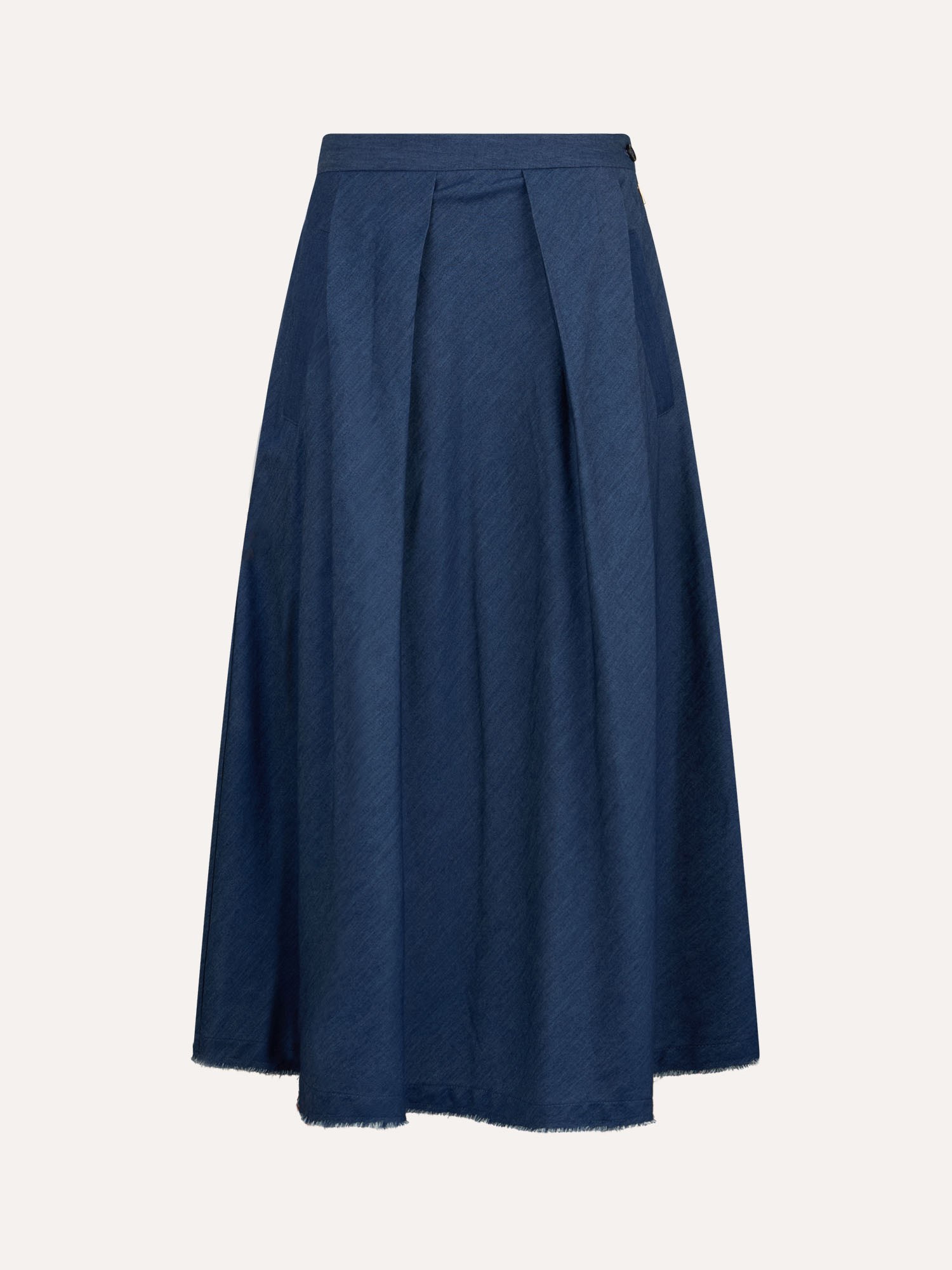 Ballantyne LIGHTWEIGHT COTTON DENIM MIDI SKIRT - COD. BLG170 UCTEL 13748