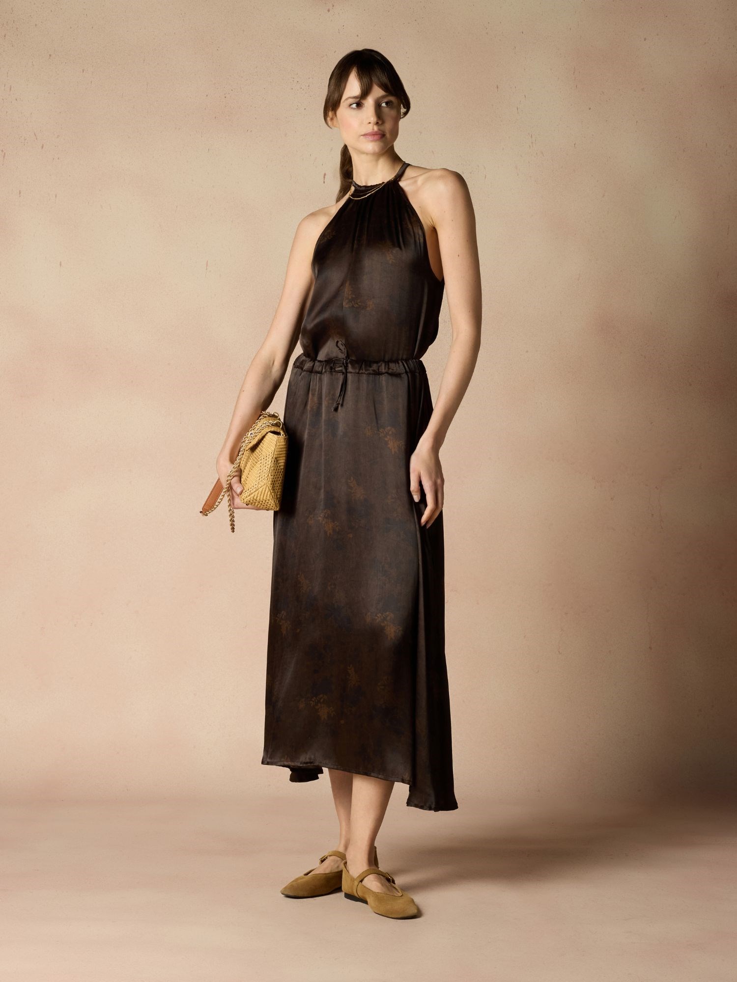 Ballantyne FLORAL PRINT SILK BLEND SKIRT - COD. BLG172 SVA02 74506