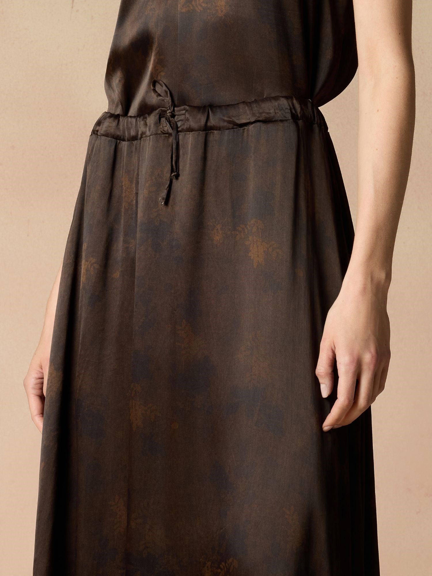 Ballantyne FLORAL PRINT SILK BLEND SKIRT - COD. BLG172 SVA02 74506