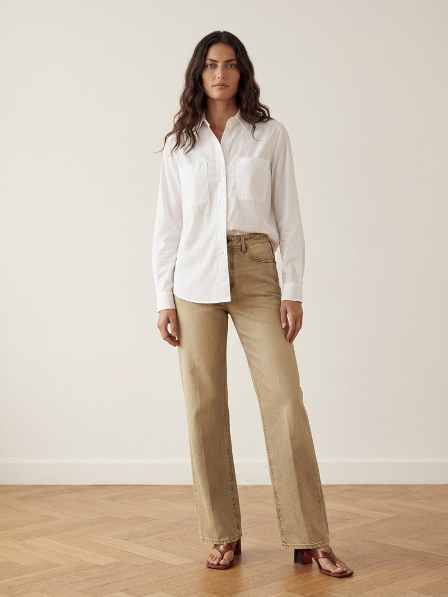 Ballantyne CLASSIC SHIRT 100% COTTON WITH FRONT POCKETS - COD. BLH138 UCT1D 10014