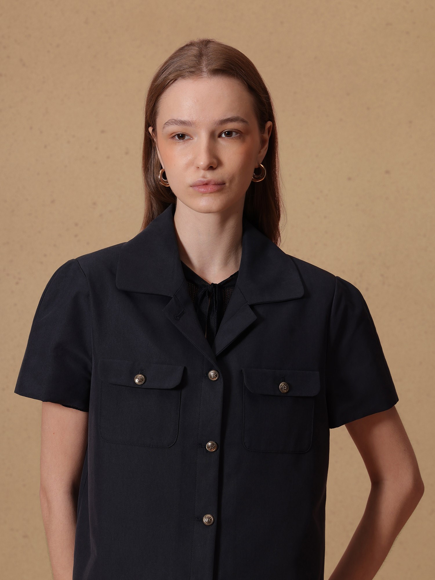 Ballantyne SHORT SLEEVED COTTON SILK JACKET - COD. BLJ060 UCS00 13777