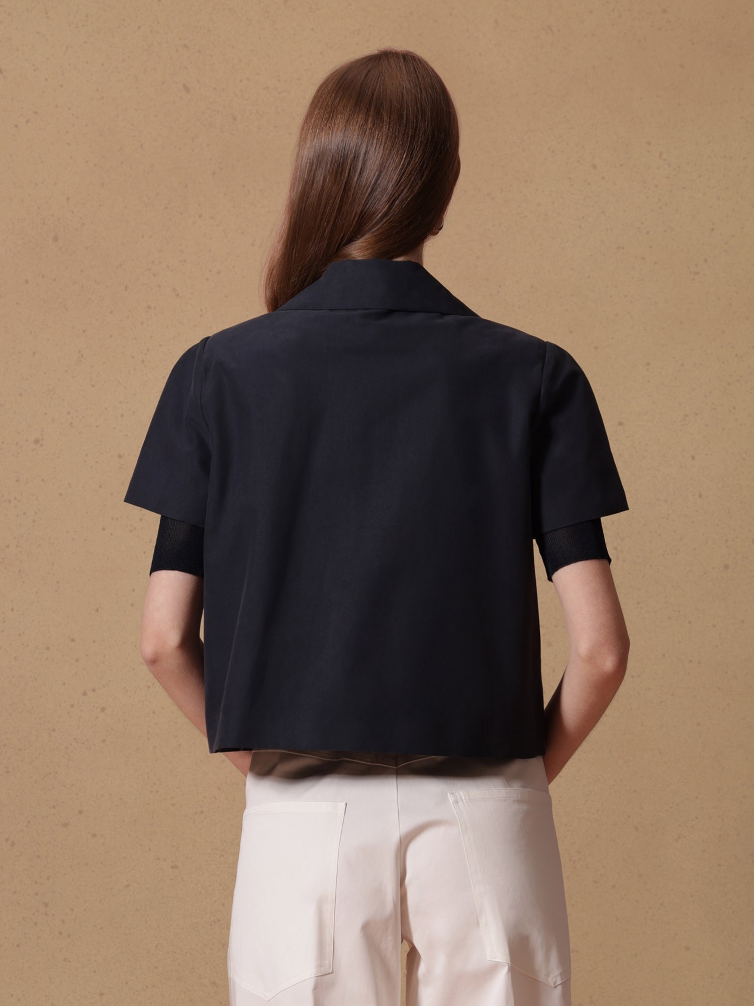 Ballantyne SHORT SLEEVED COTTON SILK JACKET - COD. BLJ060 UCS00 13777