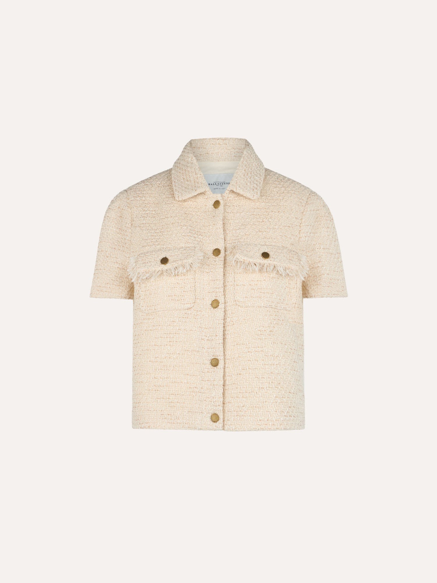 Ballantyne SHORT SLEEVE TWEED JACKET - COD. BLJ060 KCRAD 78036
