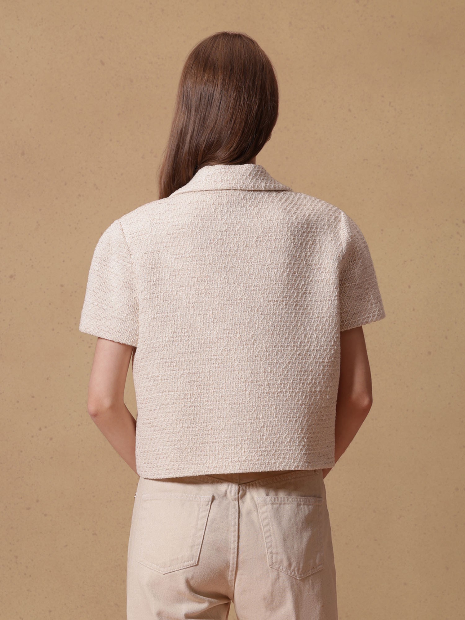 Ballantyne SHORT SLEEVE TWEED JACKET - COD. BLJ060 KCRAD 78036