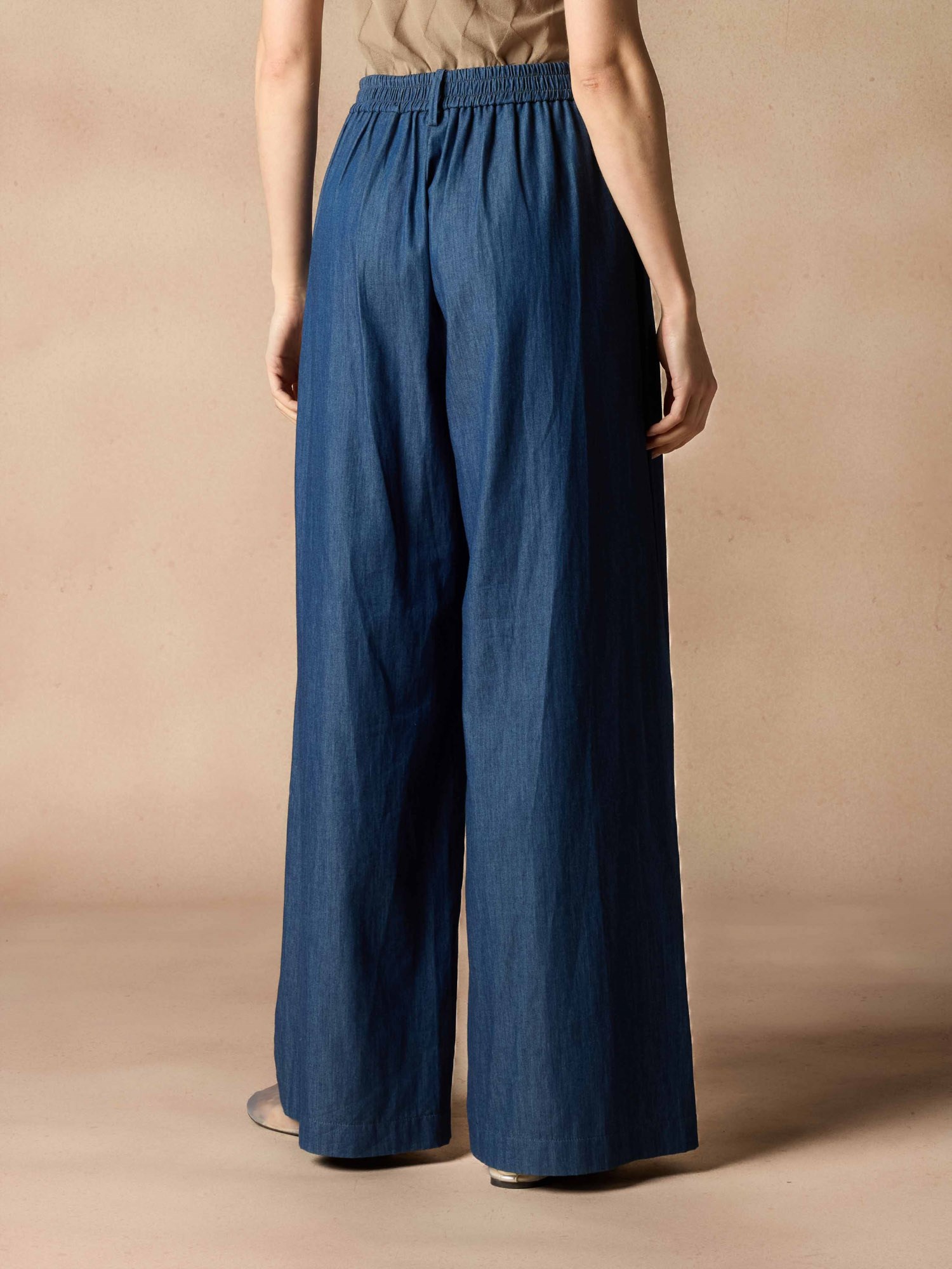 Ballantyne PALAZZO DENIM PANTS - COD. BLT145 UCTEL 13748