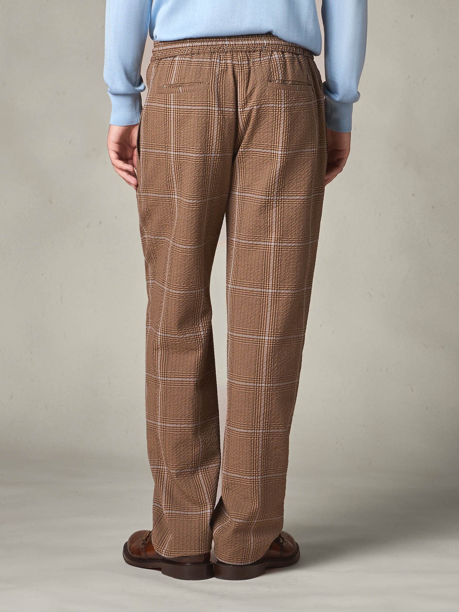 Ballantyne CHECK COTTON TROUSERS - COD. BMT105 KCR00 74005