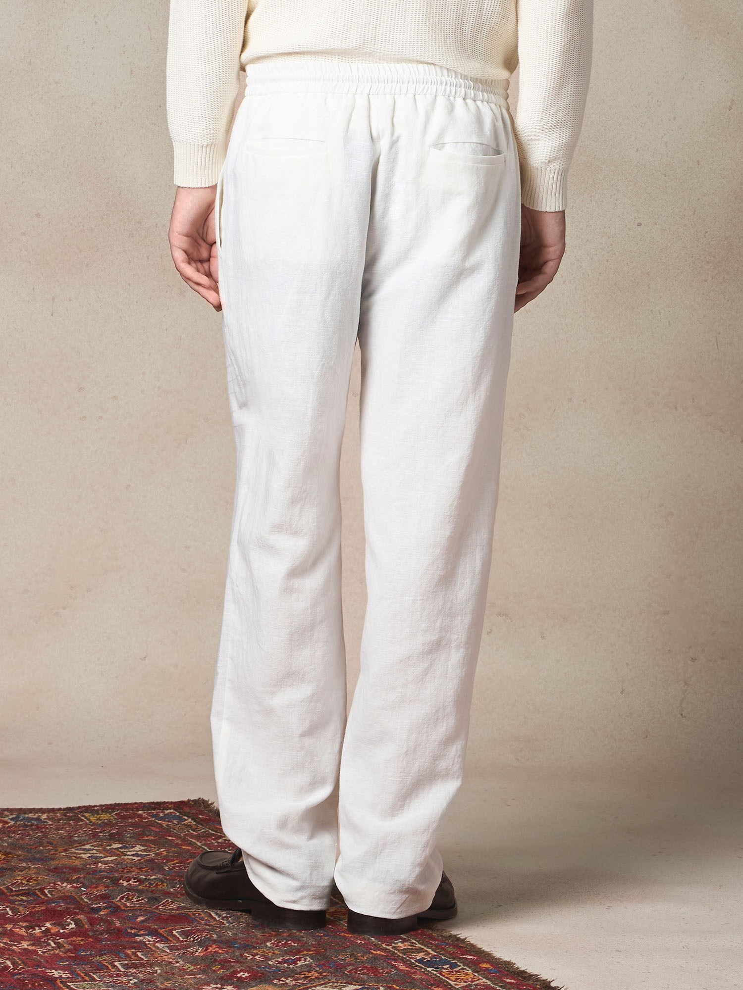 Ballantyne LINEN AND COTTON TROUSERS - COD. BMT105 ULI02 10156