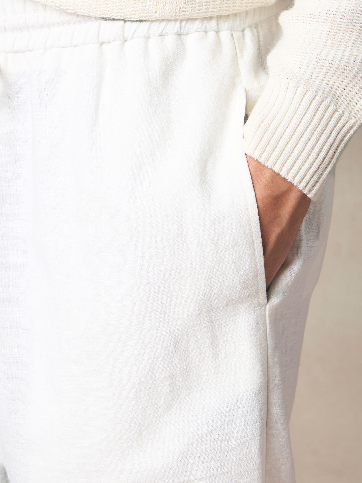 Ballantyne LINEN AND COTTON TROUSERS - COD. BMT105 ULI02 10156