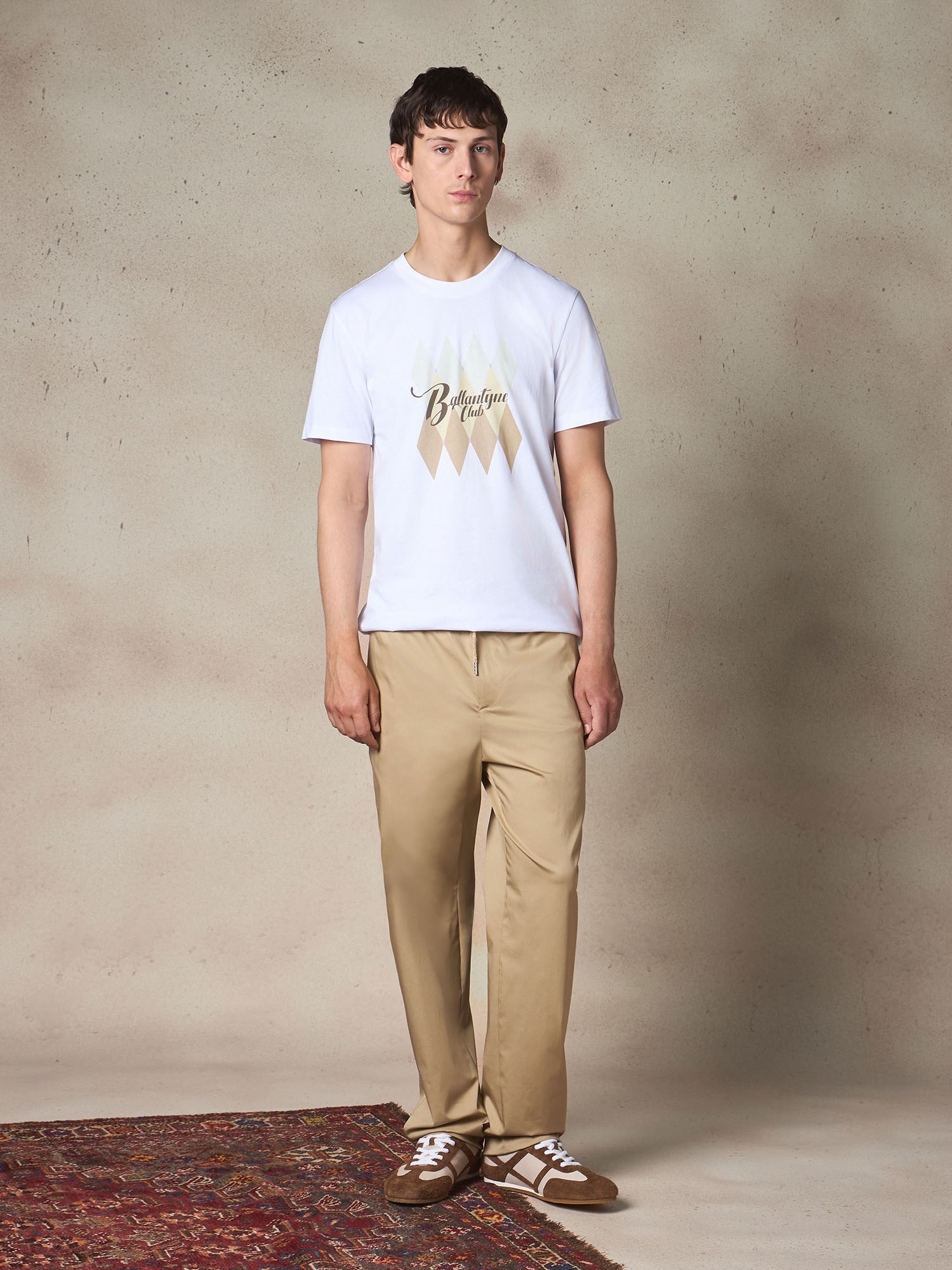 Ballantyne COTTON LOGO T-SHIRT - COD. BMW253 UCTH4 10156
