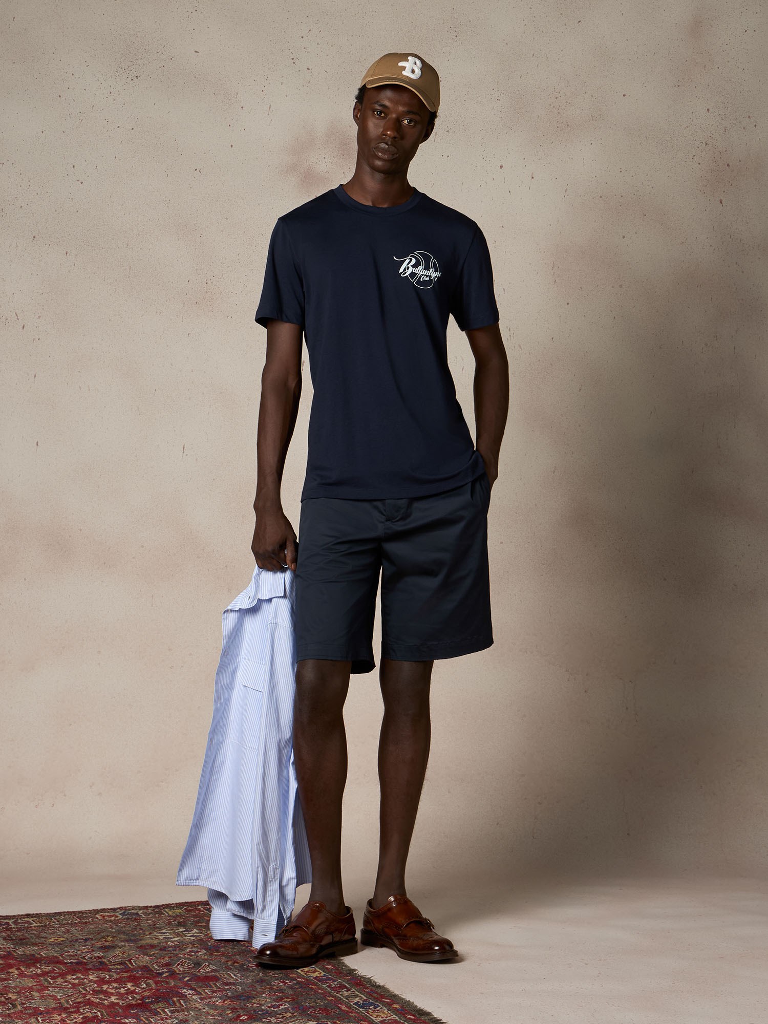 Ballantyne T-SHIRT CON LOGO IN COTONE - COD. BMW251 UCTH4 13777