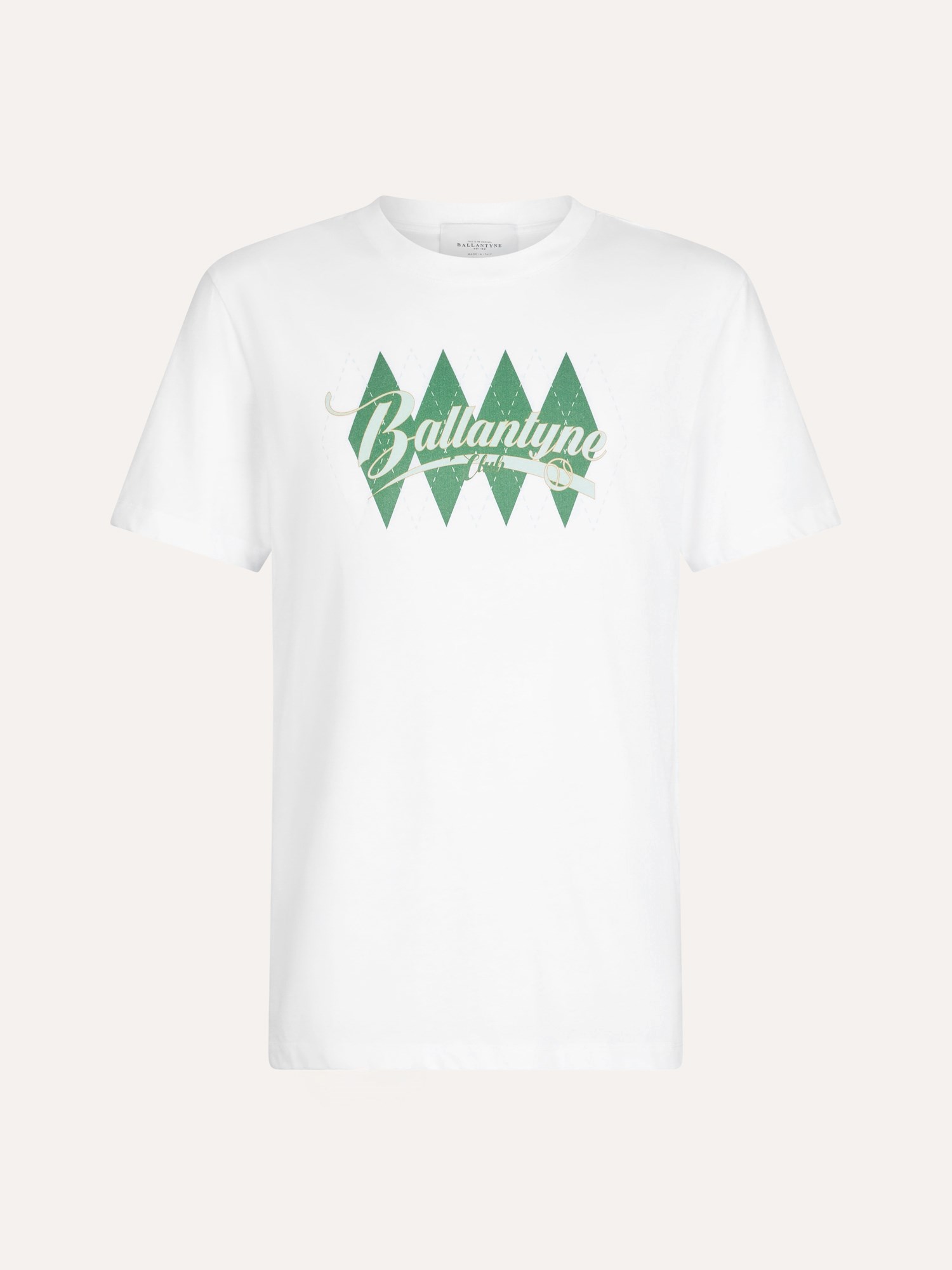 Ballantyne LOGO T-SHIRT IN COTTON - COD. BMW254 UCTH4 10156