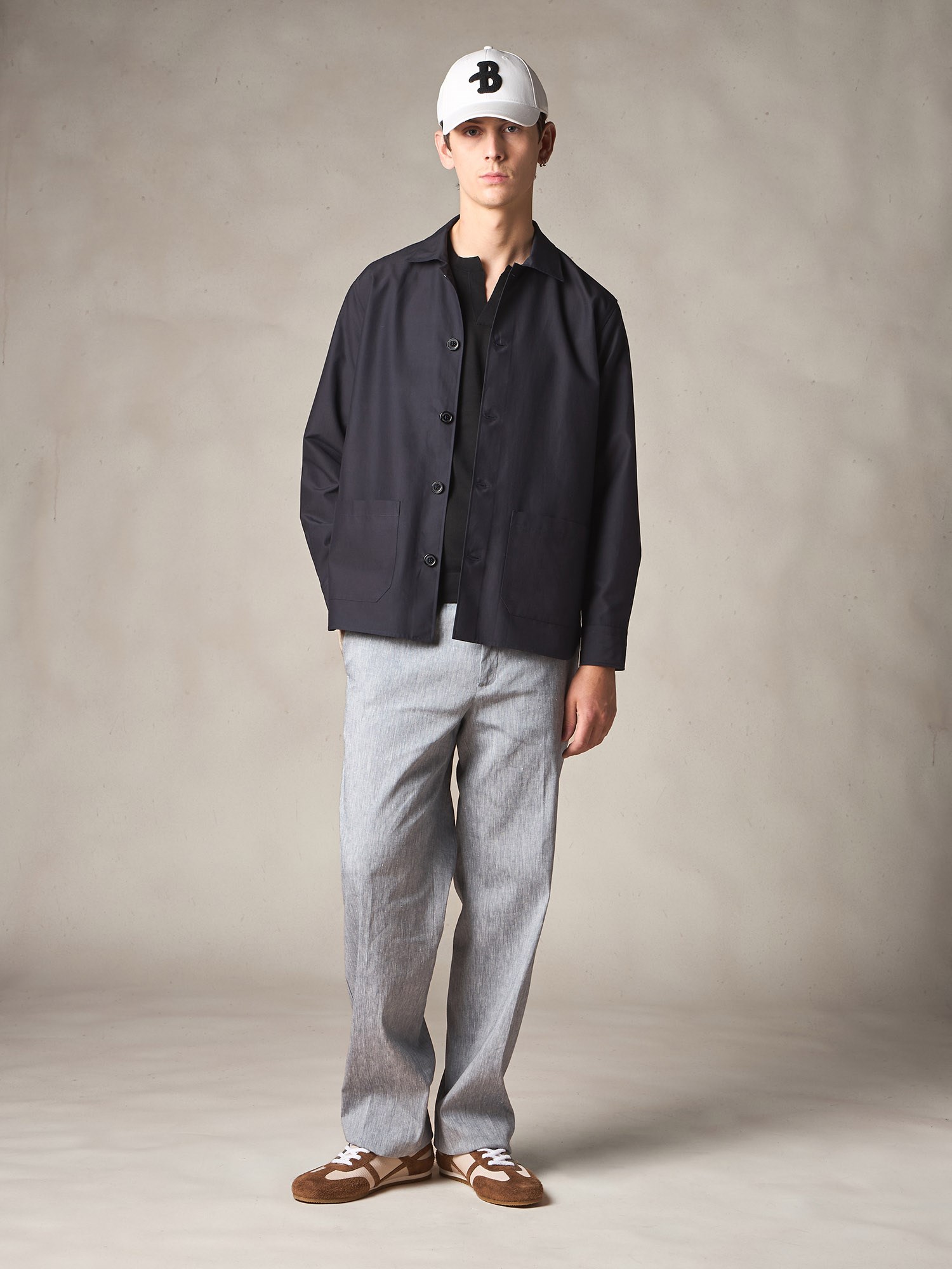 Ballantyne SHIRT JACKET IN COTTON AND SILK - COD. BMH042 UCS00 13777