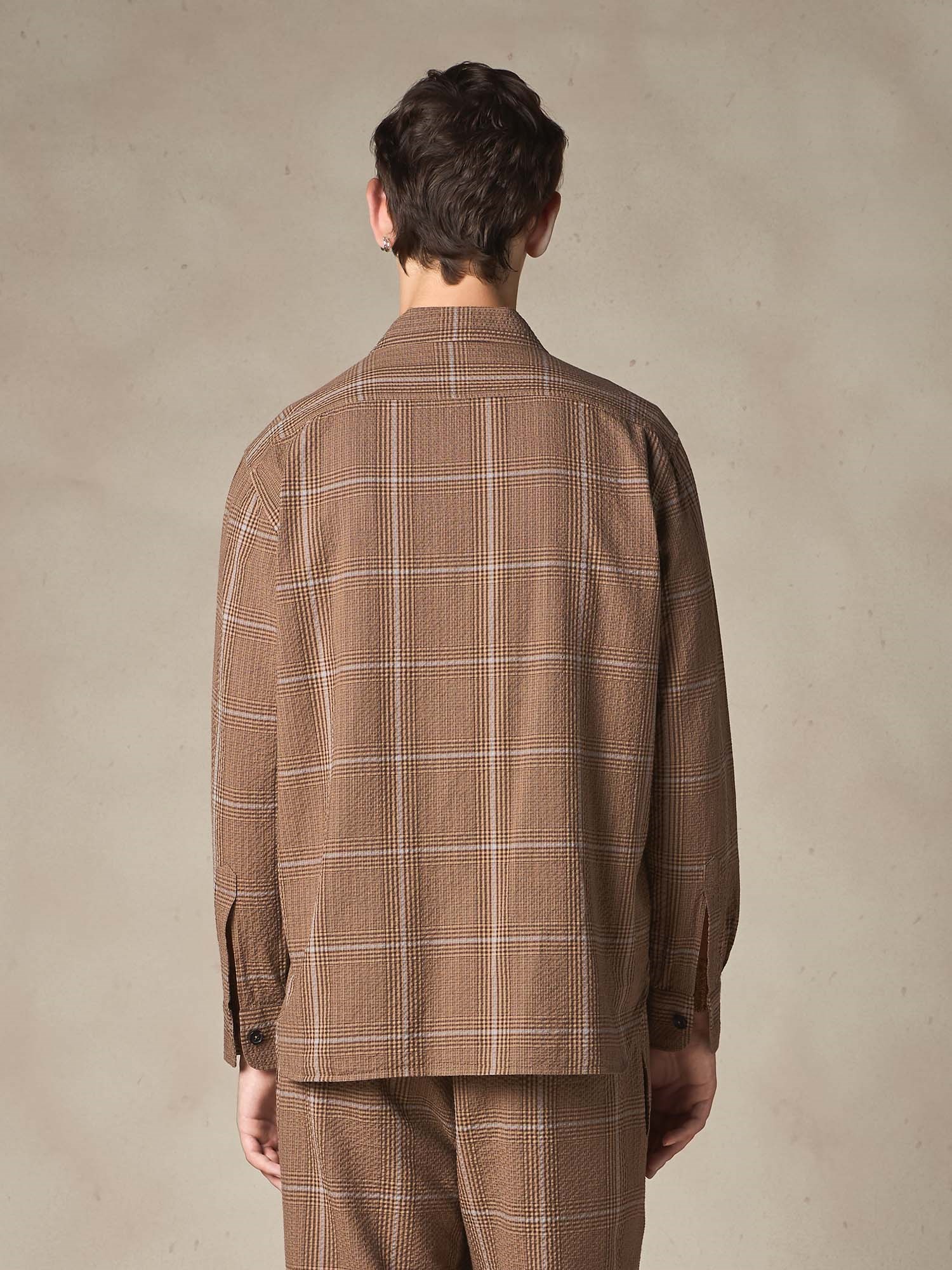 Ballantyne COTTON JACKET WITH CHECK PRINT - COD. BMH042 KCR00 74005
