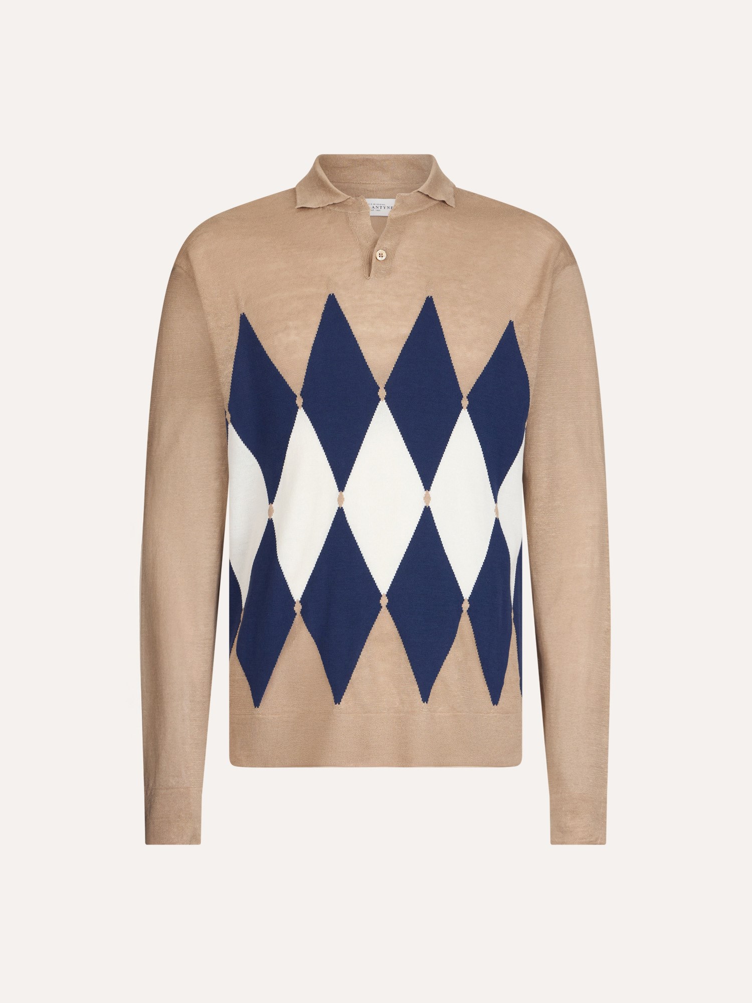 Ballantyne POLO NECK PULLOVER WITH DIAMOND PATTERN - COD. B2W082 14L20 94141