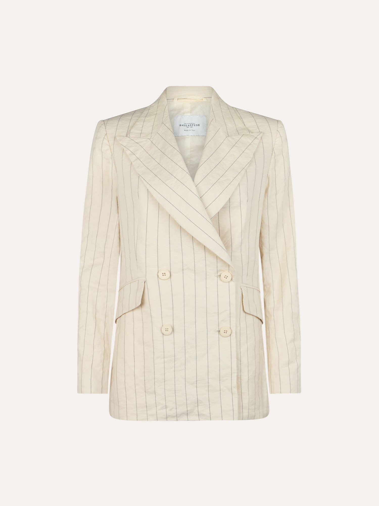 Ballantyne CRUMPLED COTTON PINSTRIPE JACKET - COD. BLJ016 RCT06 78011